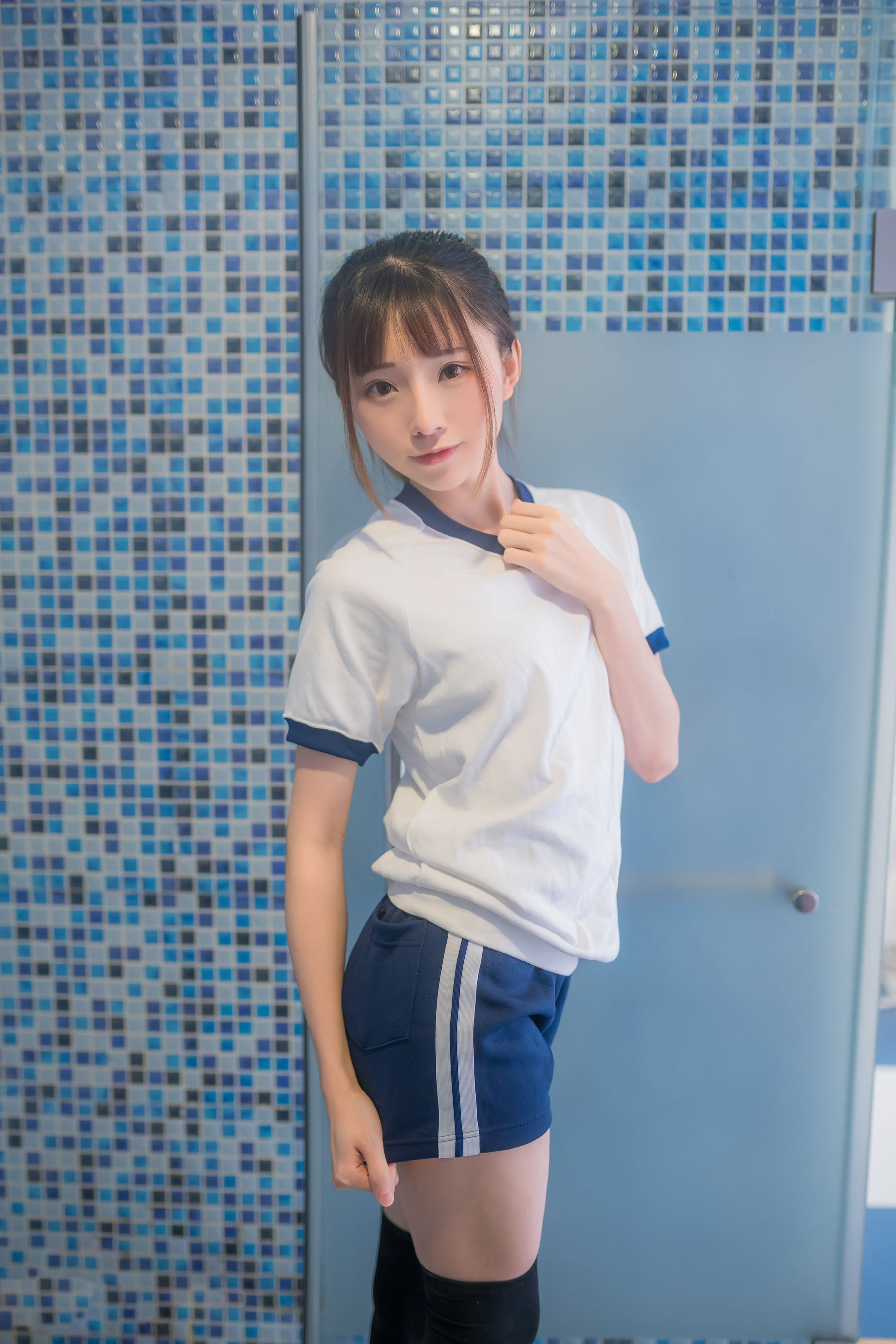 动漫博主Kitaro_绮太郎 – 湿身体操服 [45P] - 秀人网免费无水印在线套图写真