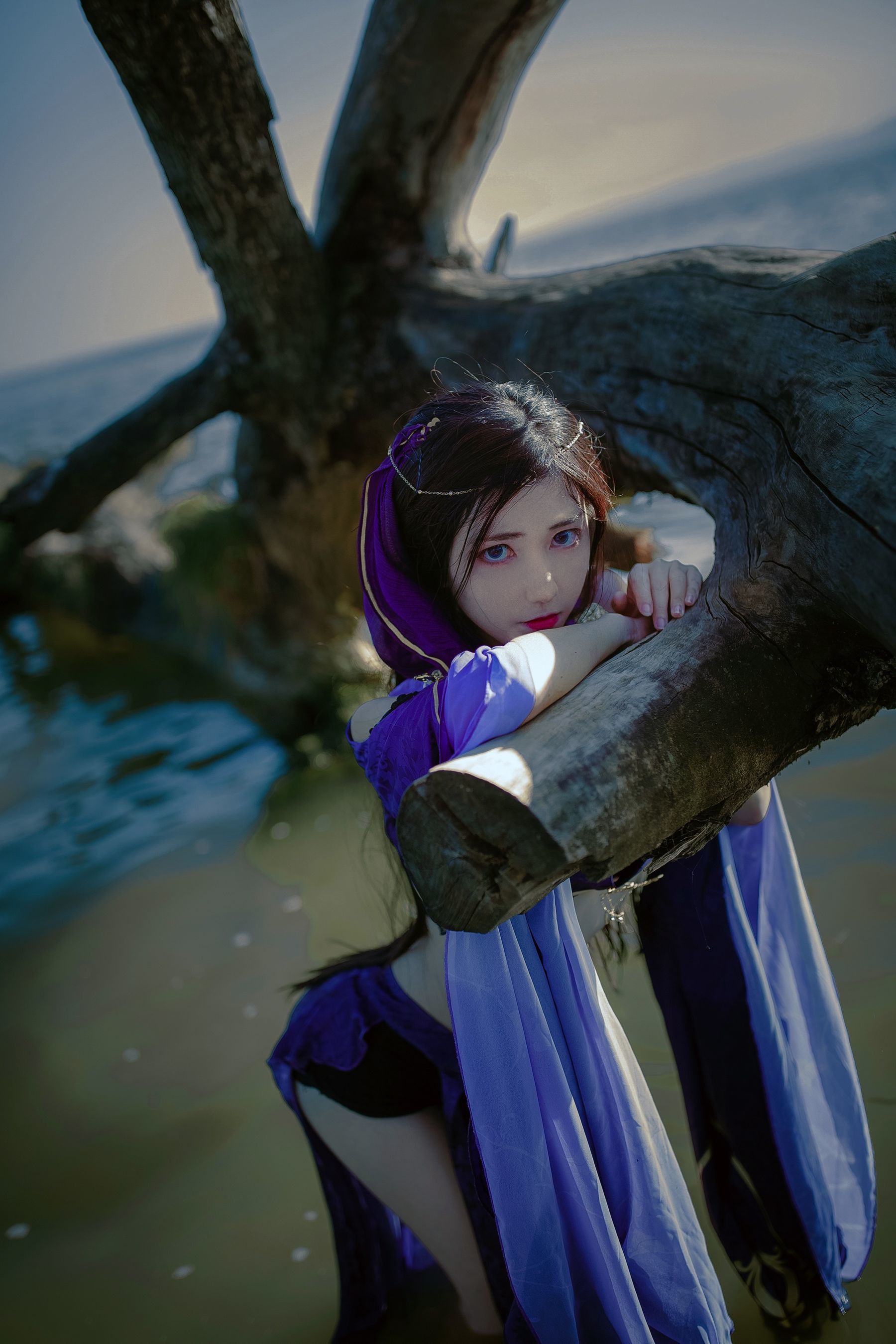 动漫博主南桃Momoko – 九灵常服 [16P] - 秀人网免费无水印在线套图写真