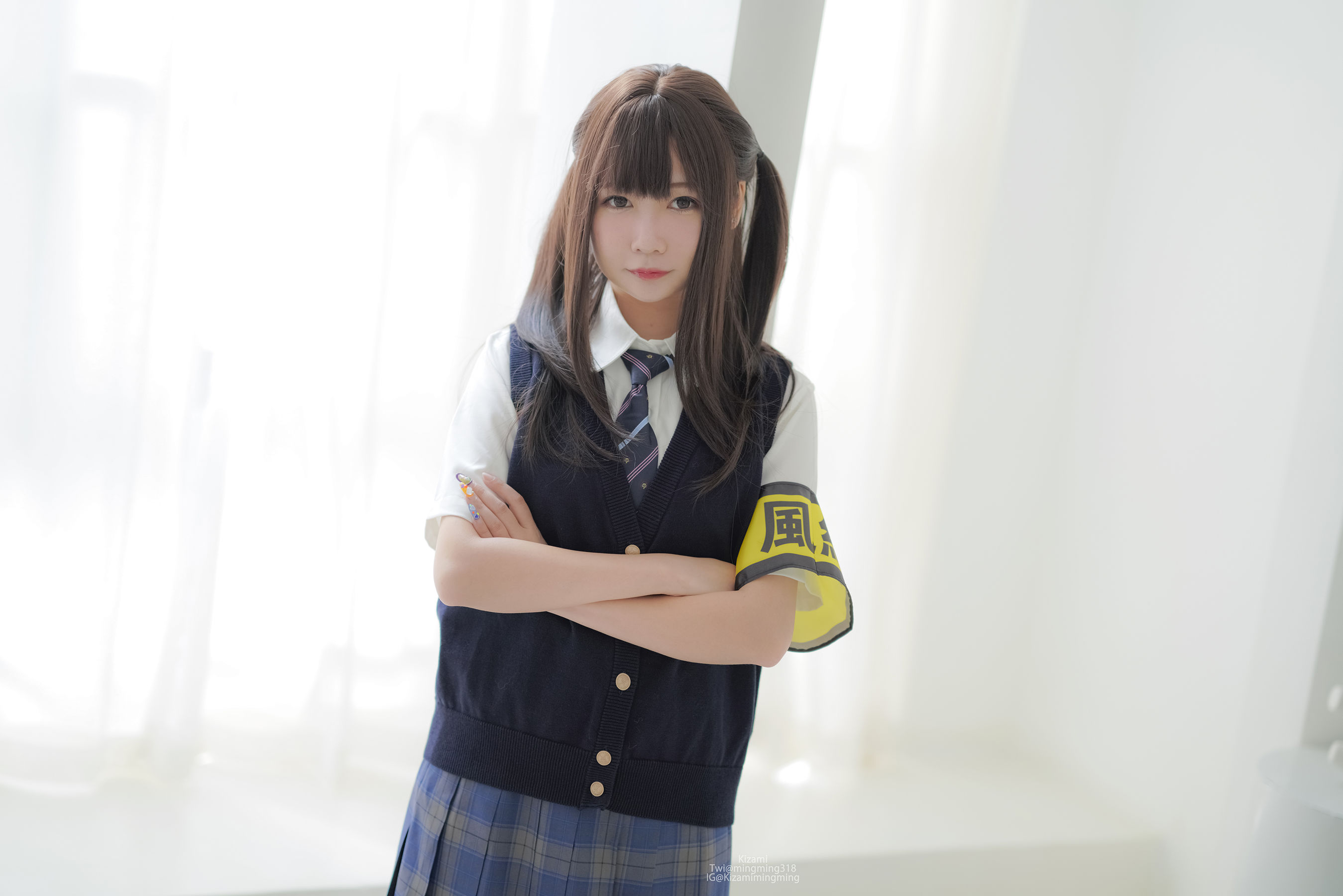 銘銘Kizami – JK黑丝 [126P] - 秀人网免费无水印在线套图写真