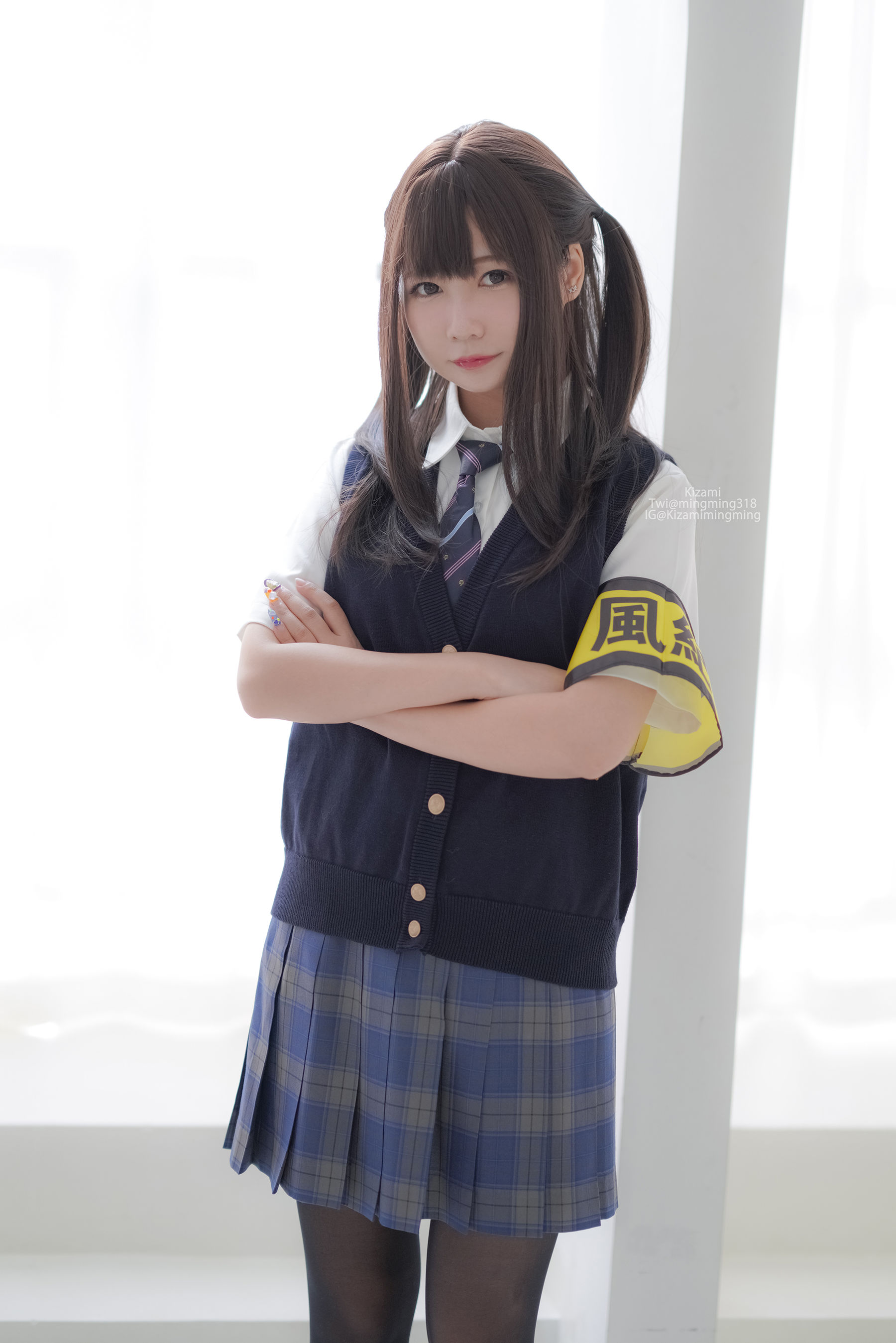 銘銘Kizami – JK黑丝 [126P] - 秀人网免费无水印在线套图写真