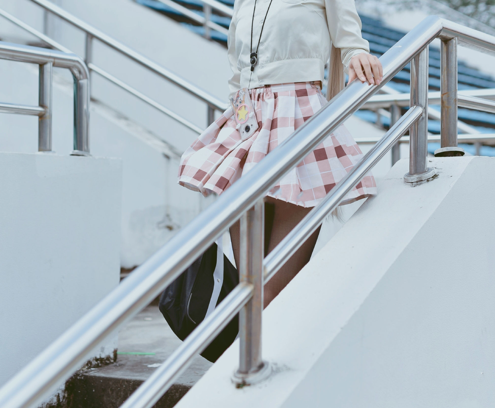 [Cosplay写真] 清纯少女五更百鬼 – 穹 [6P] - 秀人网免费无水印在线套图写真