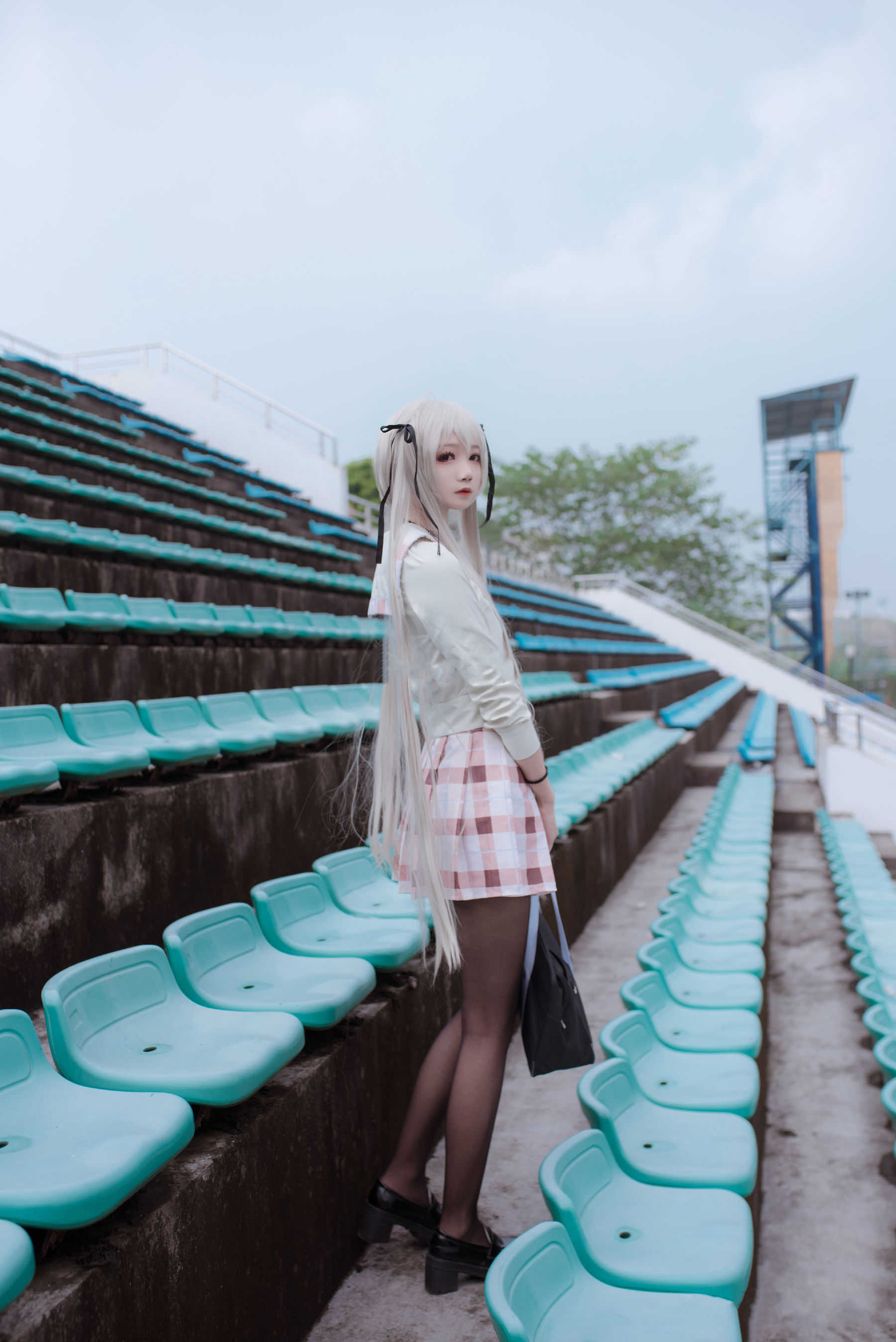 [Cosplay写真] 清纯少女五更百鬼 – 穹 [6P] - 秀人网免费无水印在线套图写真