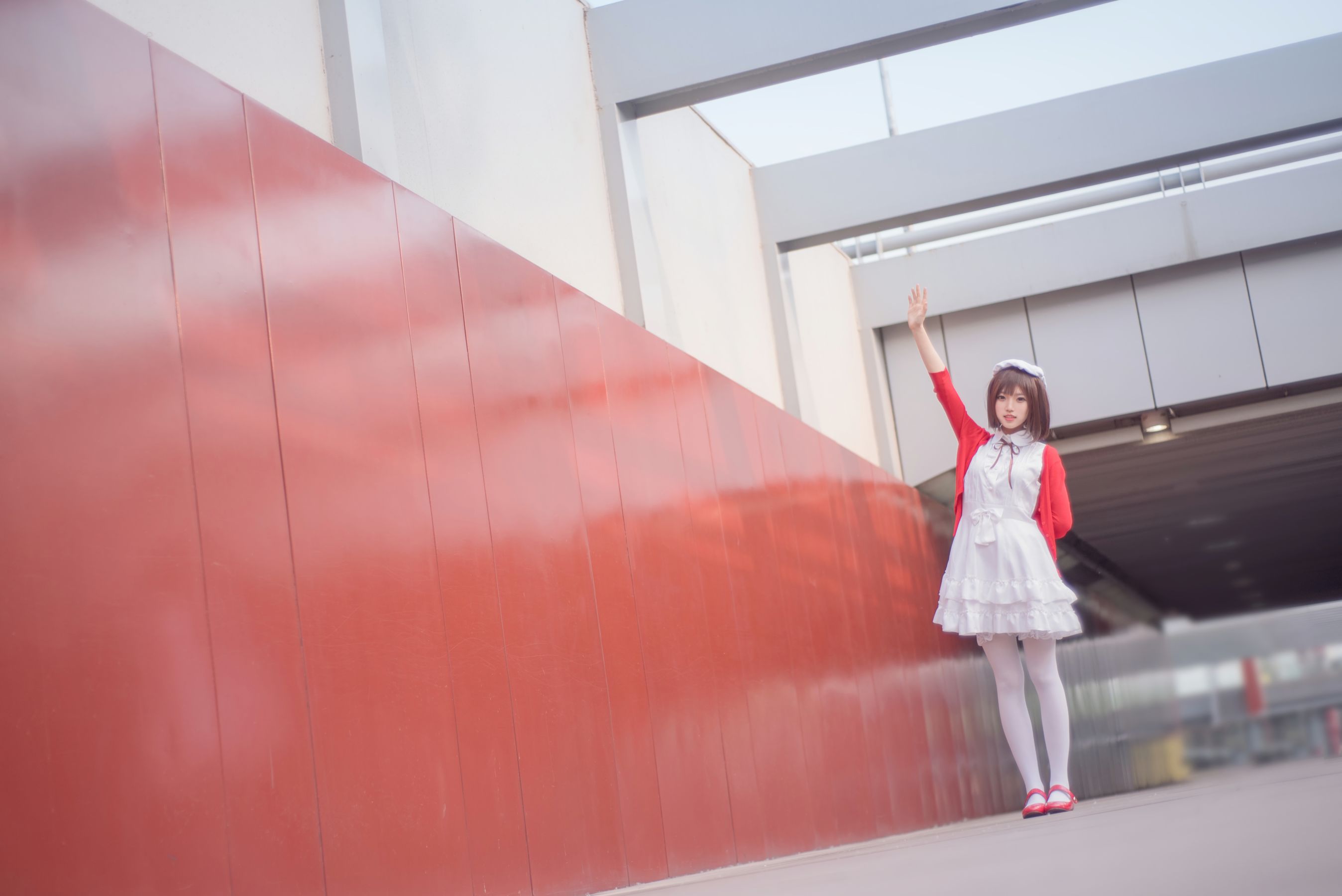 萌妹白易子教主 – 加藤惠 [12P] - 秀人网免费无水印在线套图写真