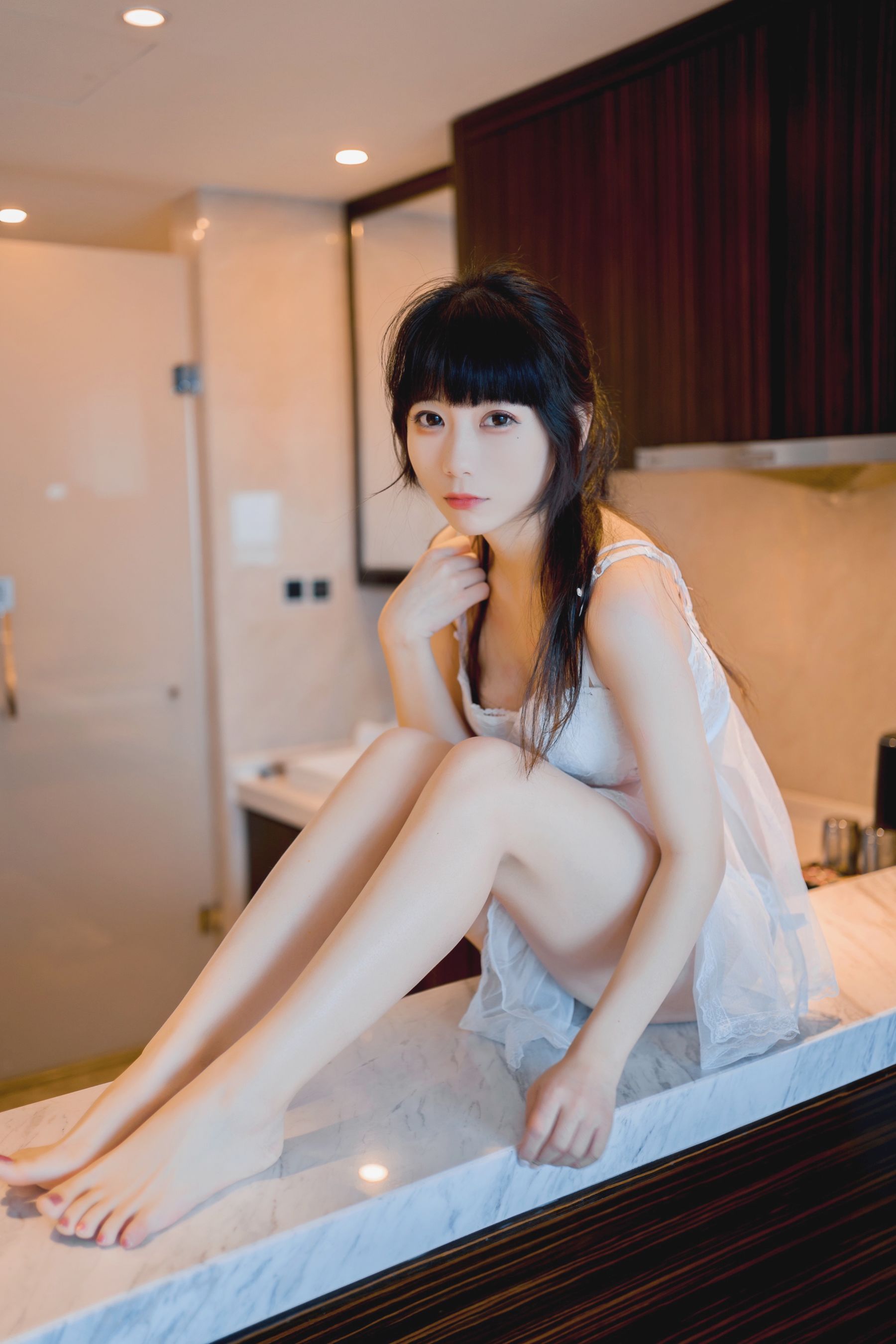 usejan – 薄纱睡衣 [42P] - 秀人网免费无水印在线套图写真