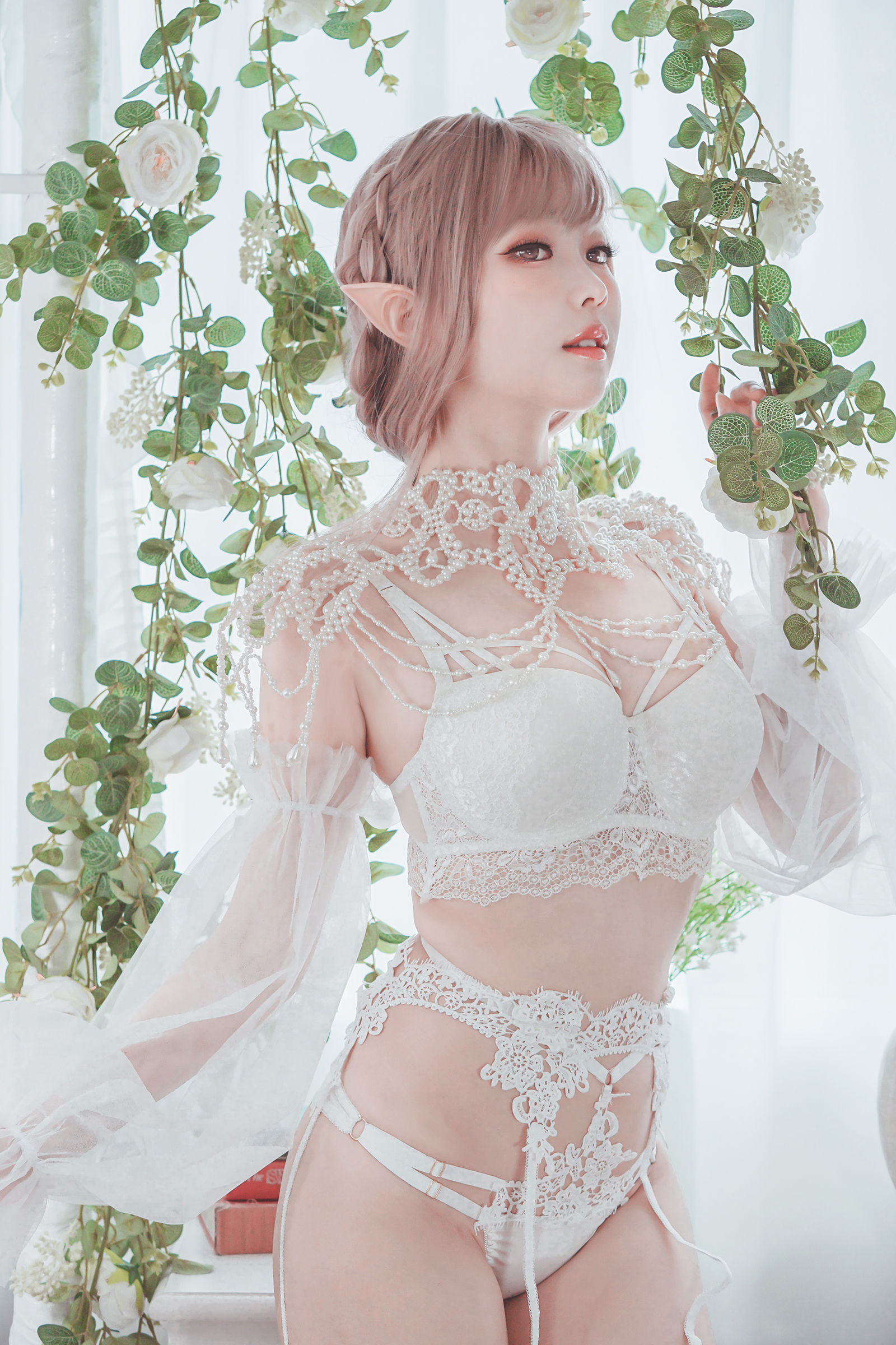 Ely_eee(ElyEE子) – Bride &#038; Lingerie [65P] - 秀人网免费无水印在线套图写真