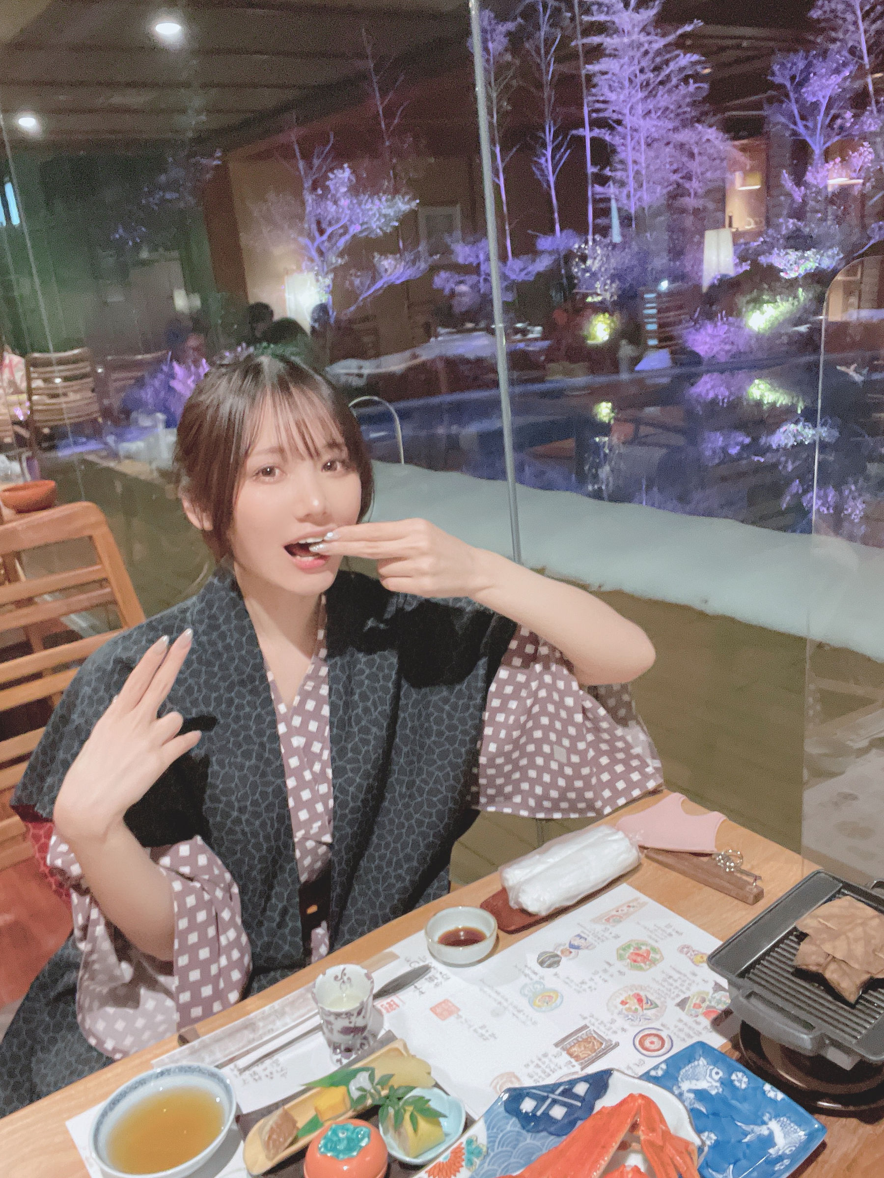 日本甜美COSERけんけん[fantia] 20220111-石川観光+温泉浴衣 [34P] - 秀人网免费无水印在线套图写真