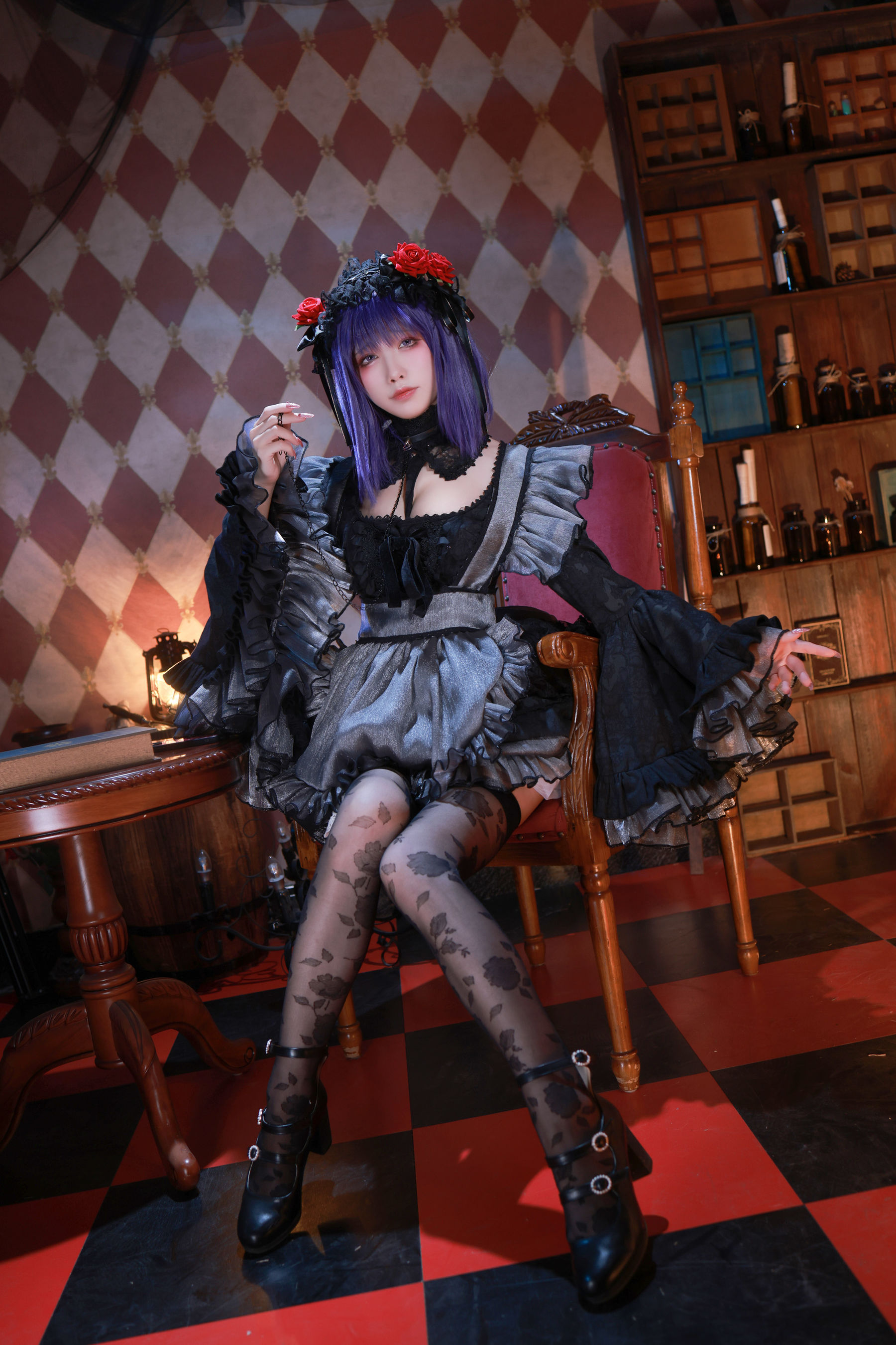 动漫博主水淼aqua – 黑江雫 [40P] - 秀人网免费无水印在线套图写真