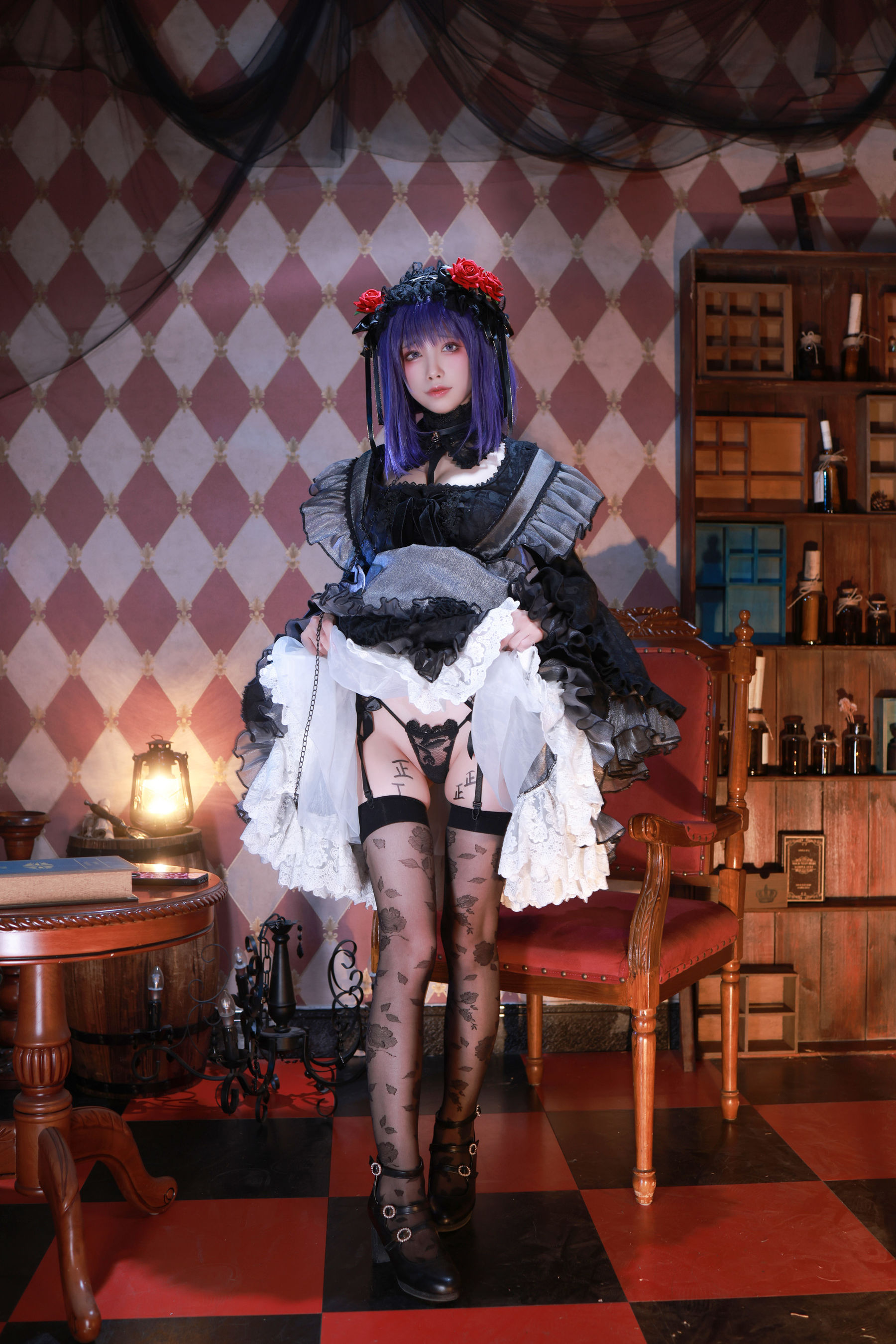 动漫博主水淼aqua – 黑江雫 [40P] - 秀人网免费无水印在线套图写真