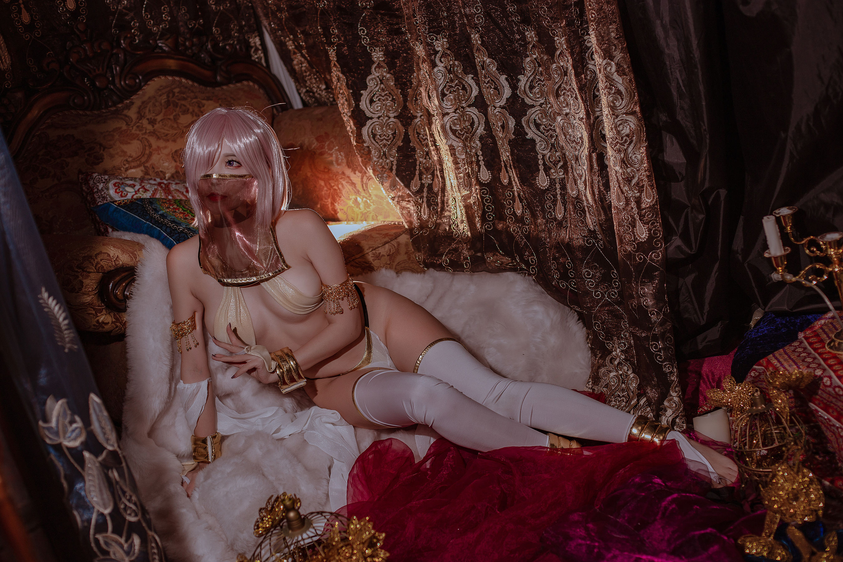 人气Coser二佐Nisa – fate玛修舞娘 [39P] - 秀人网免费无水印在线套图写真