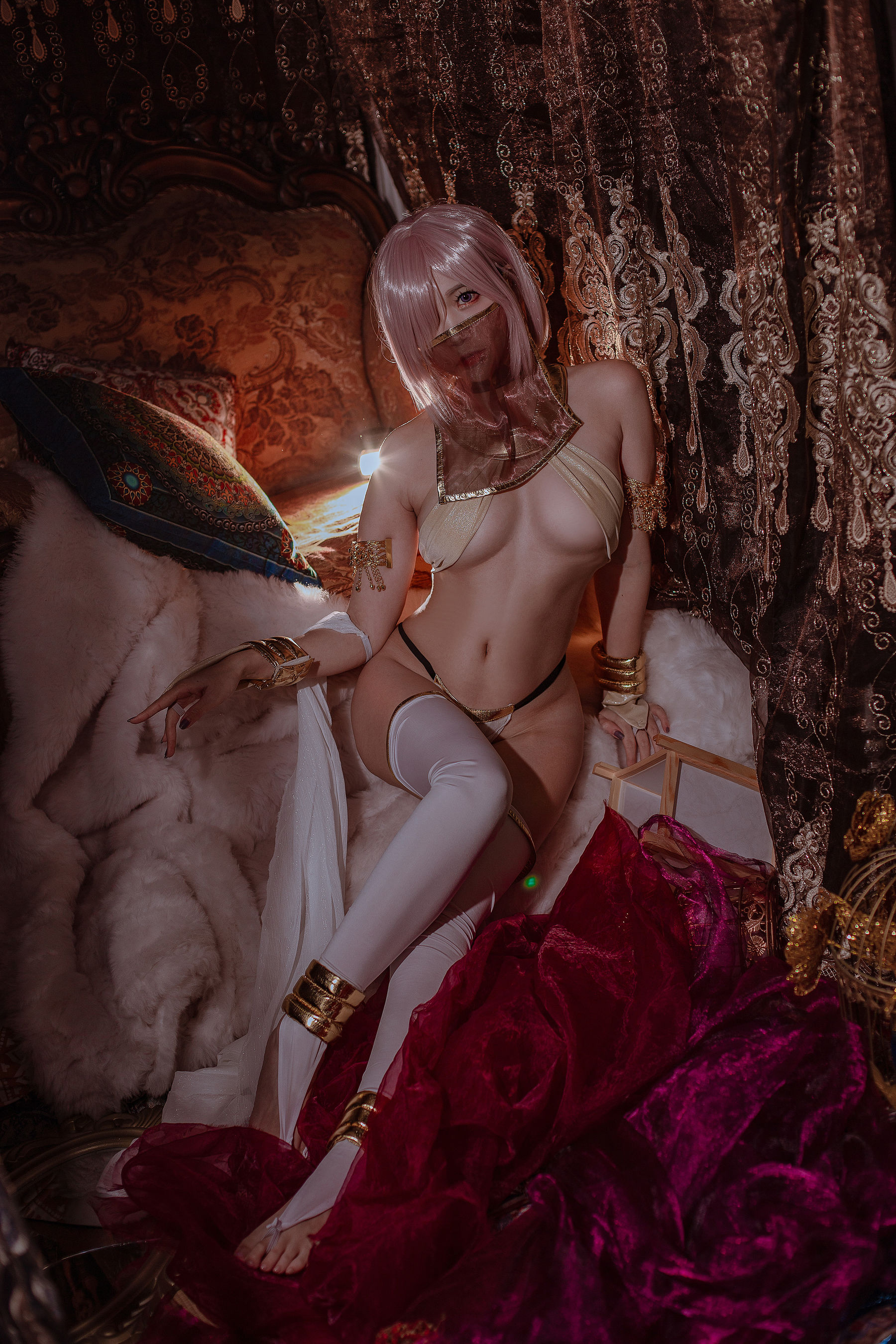 人气Coser二佐Nisa – fate玛修舞娘 [39P] - 秀人网免费无水印在线套图写真