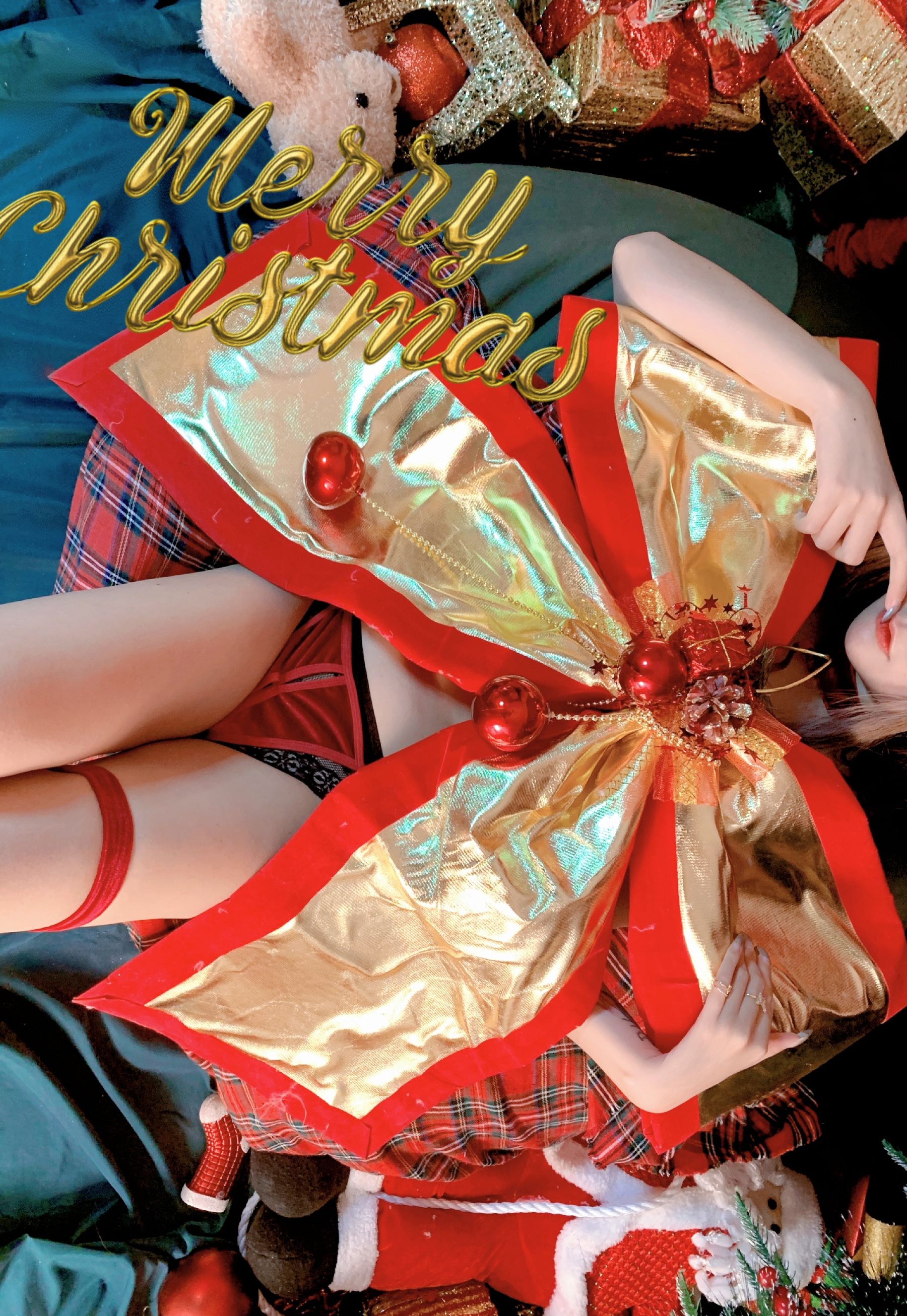 巨乳猫九酱Sakura – 圣诞特辑 [41P] - 秀人网免费无水印在线套图写真