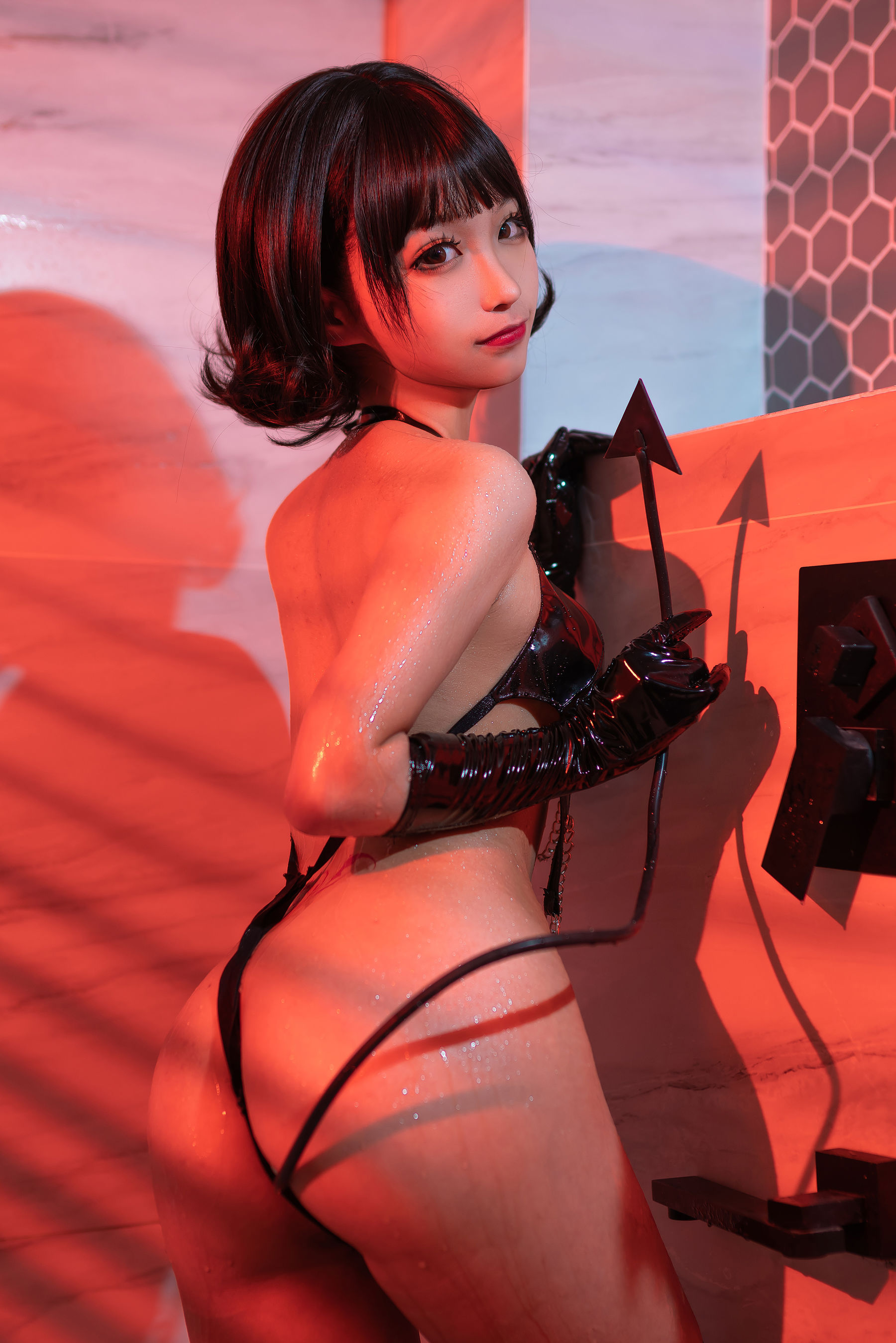 动漫博主蠢沫沫 – 魅魔 [50P] - 秀人网免费无水印在线套图写真