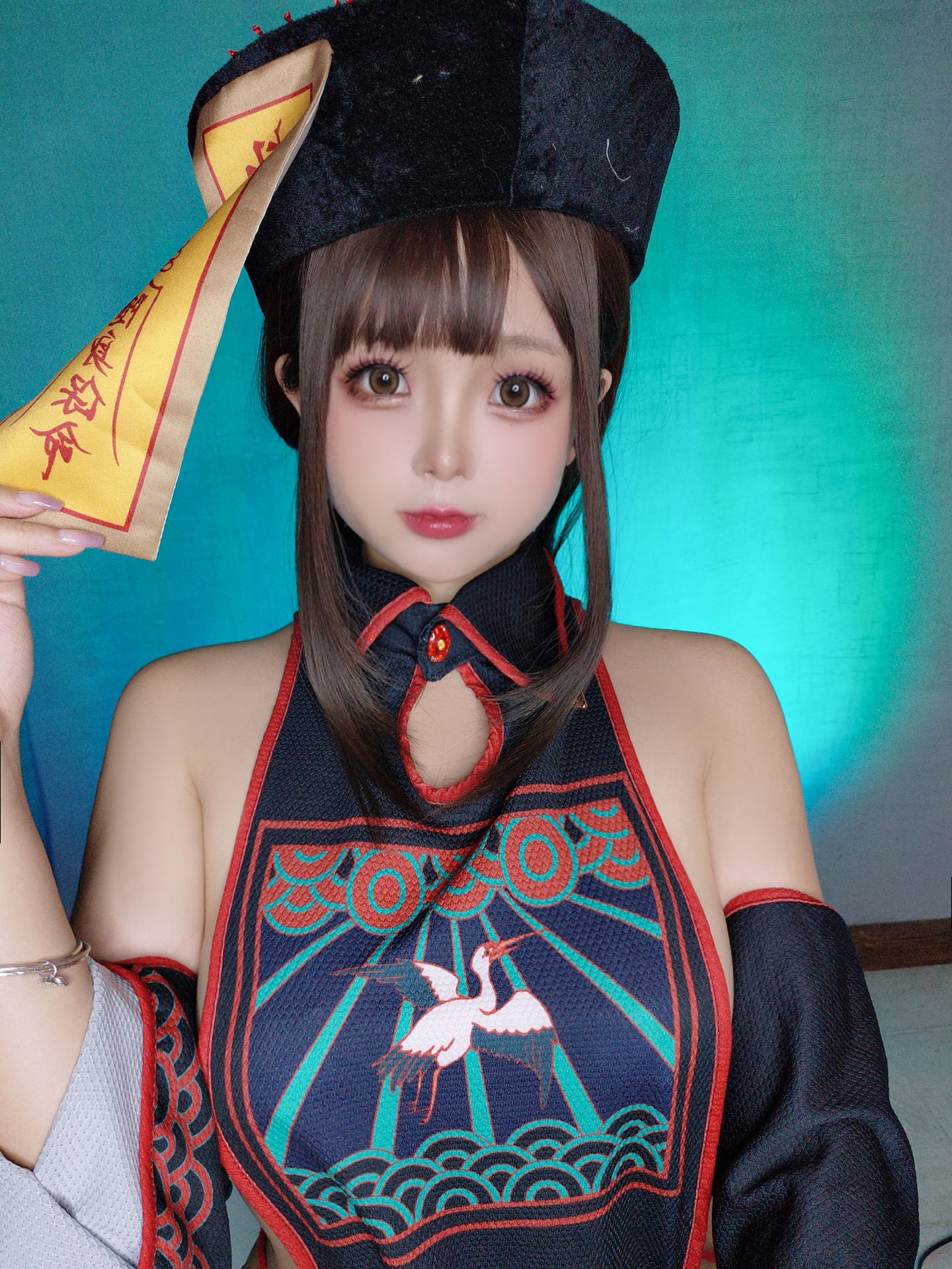 Cosplay日奈娇 – 万圣节 小僵尸 [40P] - 秀人网免费无水印在线套图写真