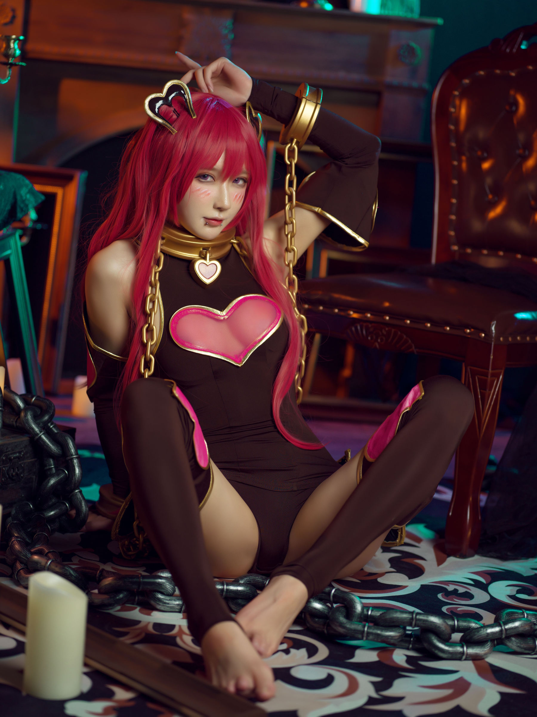 动漫博主阿包也是兔娘 – Kuuka [26P] - 秀人网免费无水印在线套图写真