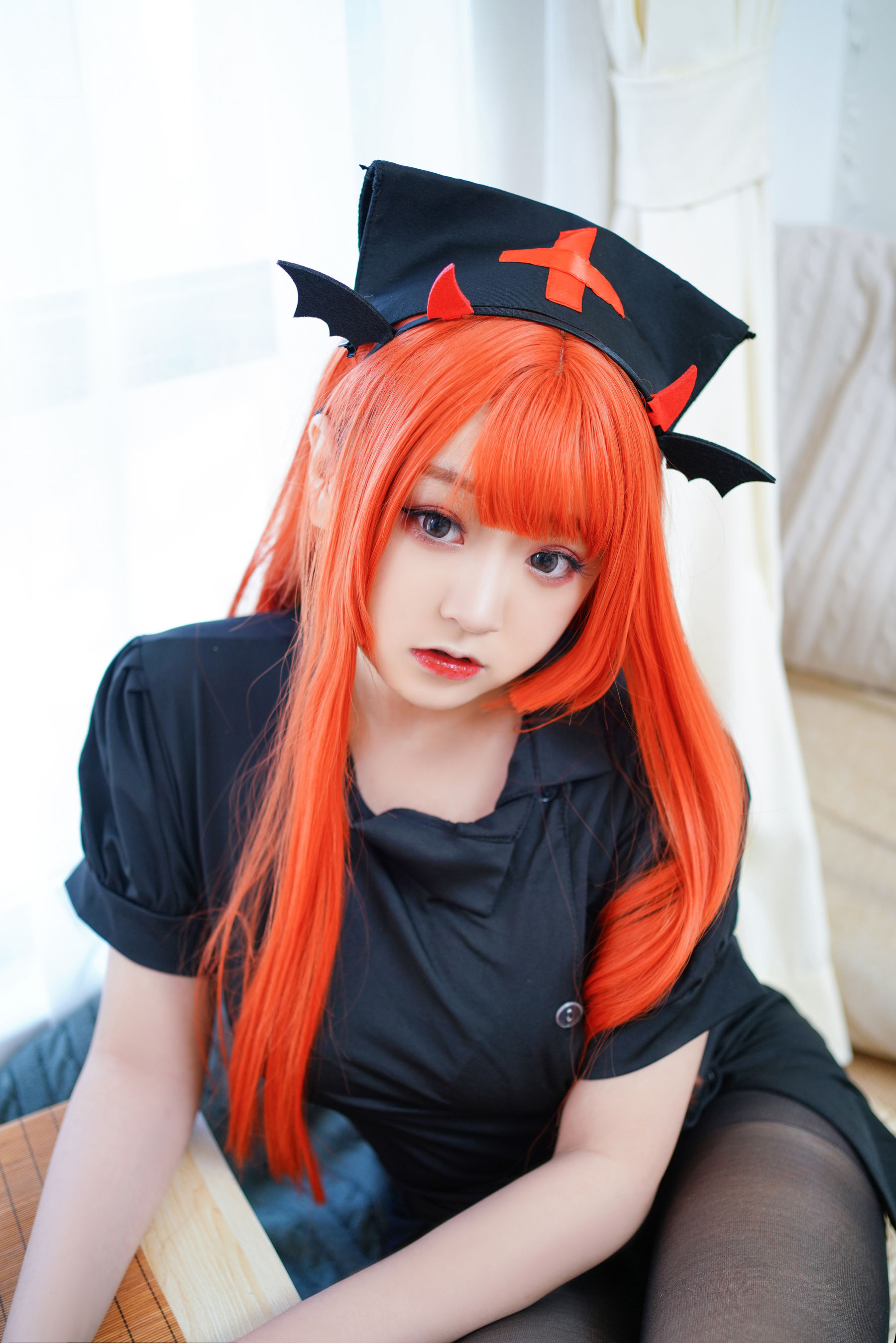 动漫博主恩田直幸 – 橘色黑护士 [56P] - 秀人网免费无水印在线套图写真