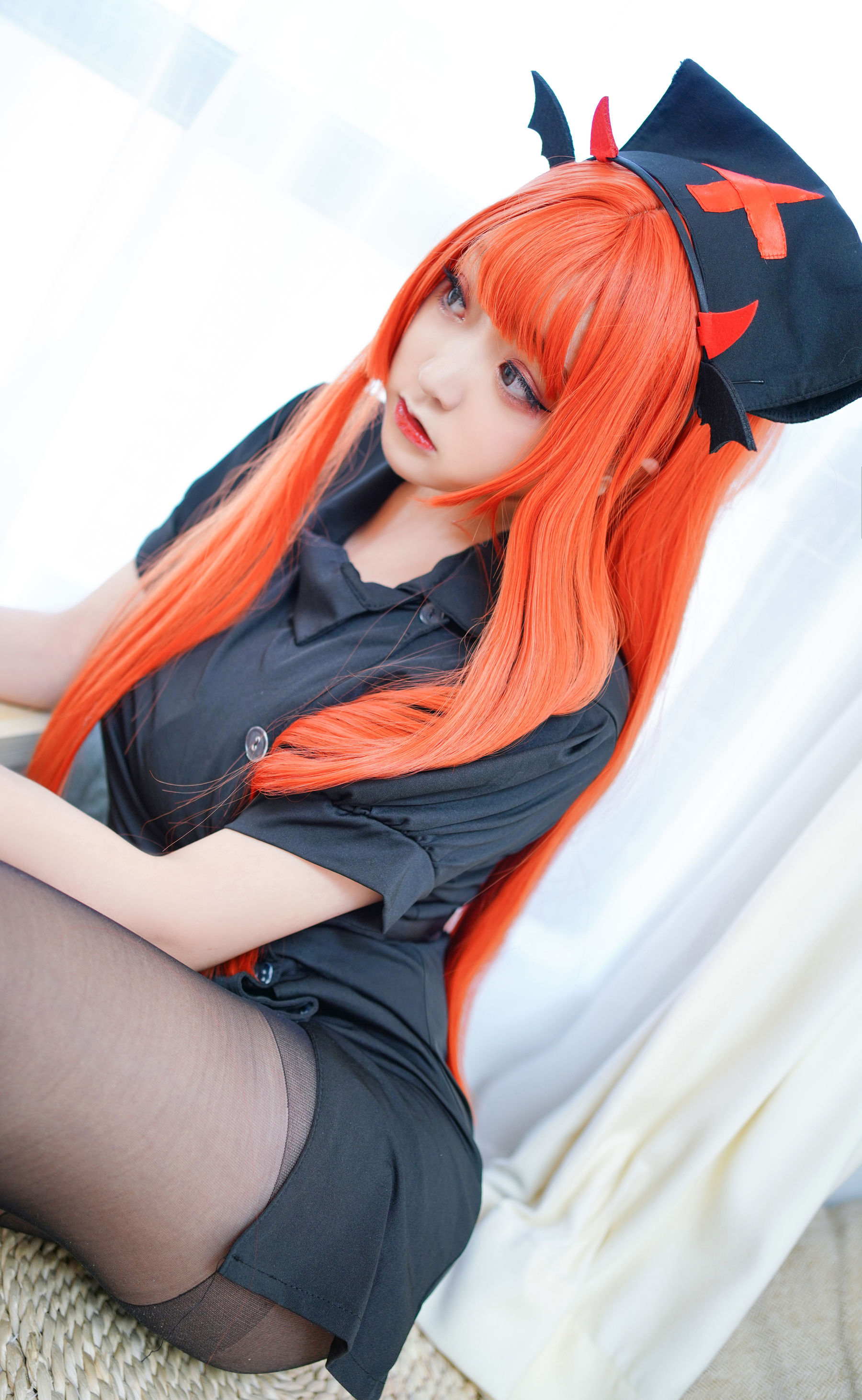 动漫博主恩田直幸 – 橘色黑护士 [56P] - 秀人网免费无水印在线套图写真