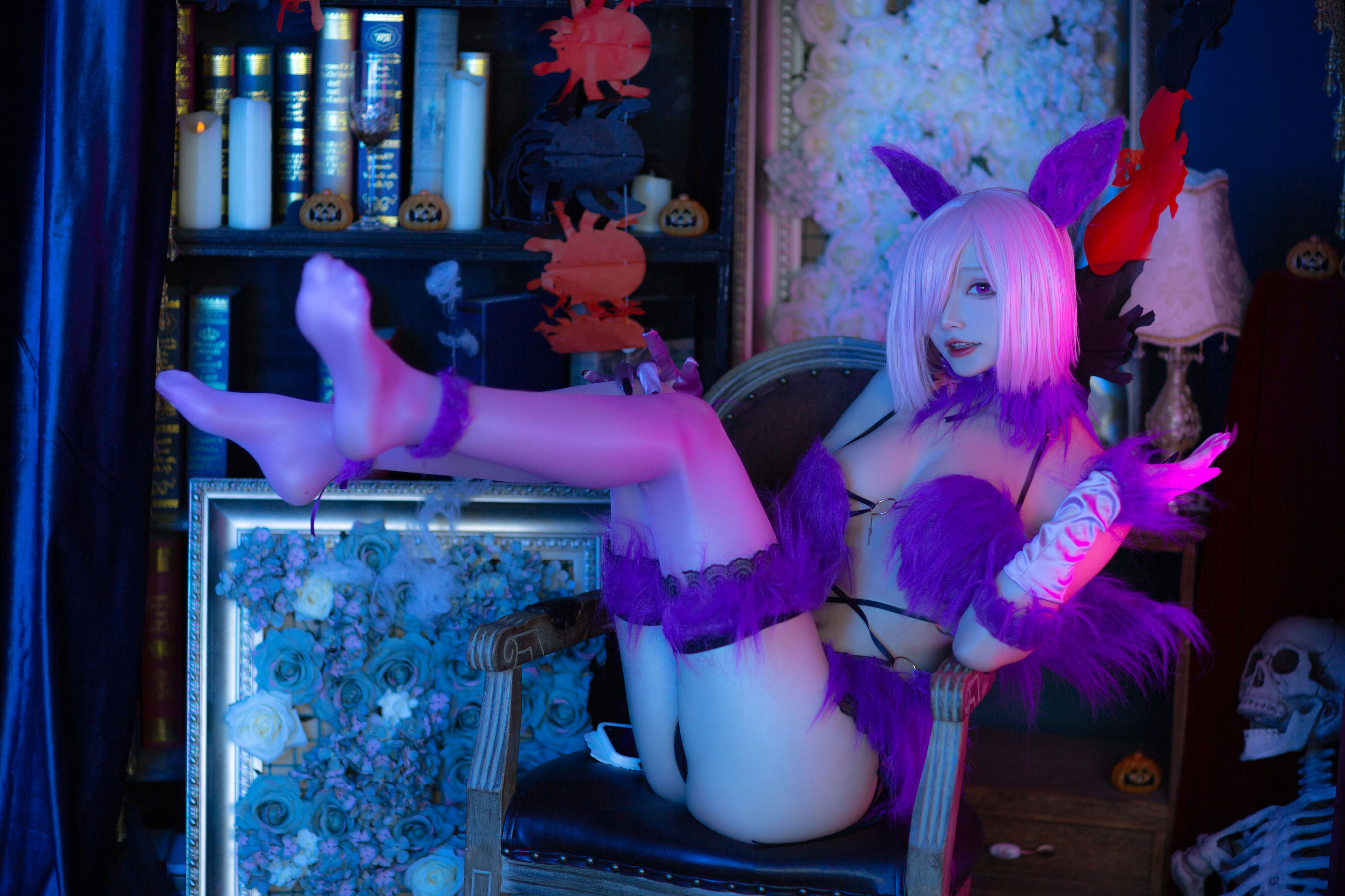 起司块wii – 万圣节玛修 [29P] - 秀人网免费无水印在线套图写真