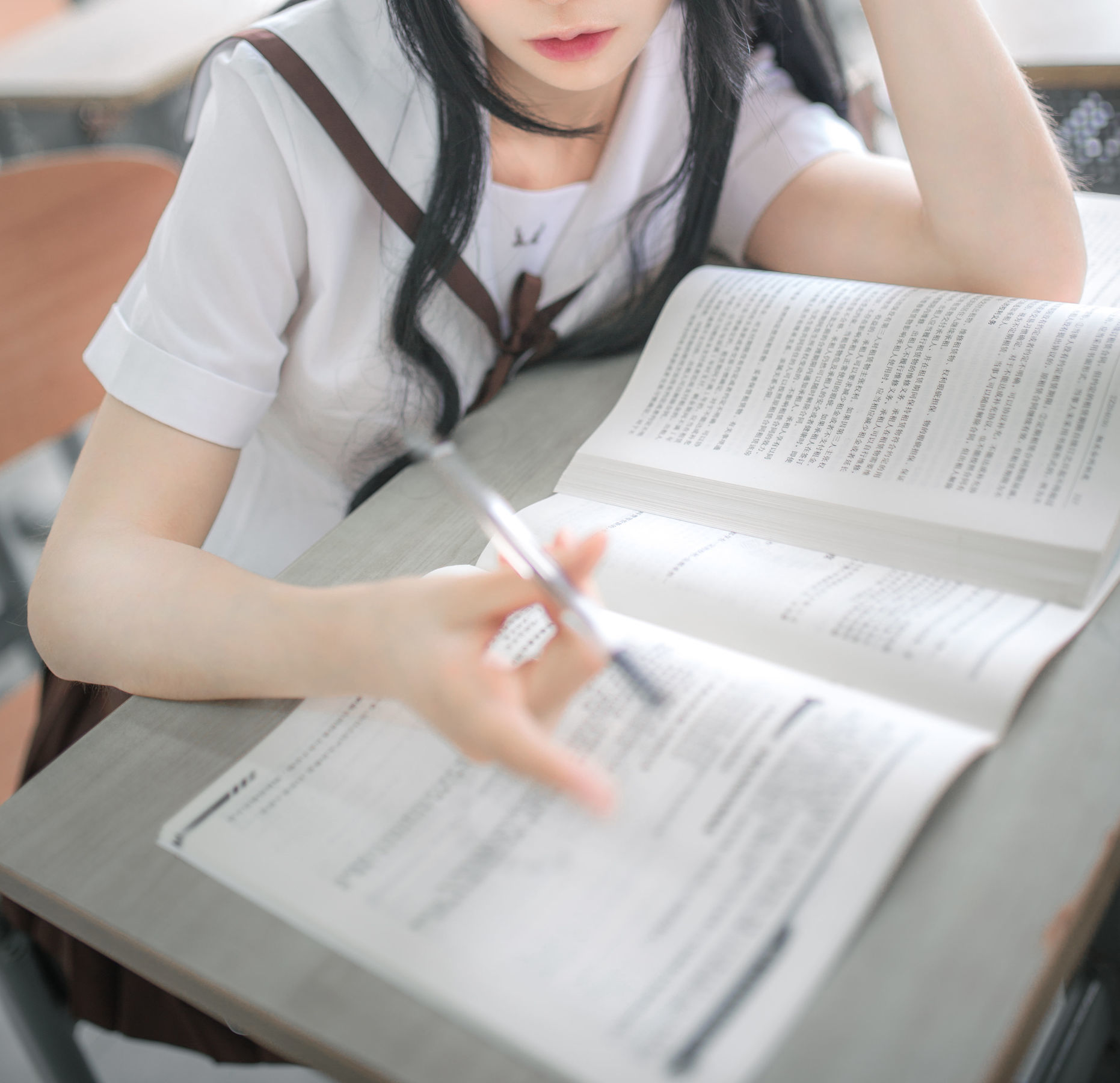 疯猫ss – 水手服和睡衣 [38P] - 秀人网免费无水印在线套图写真