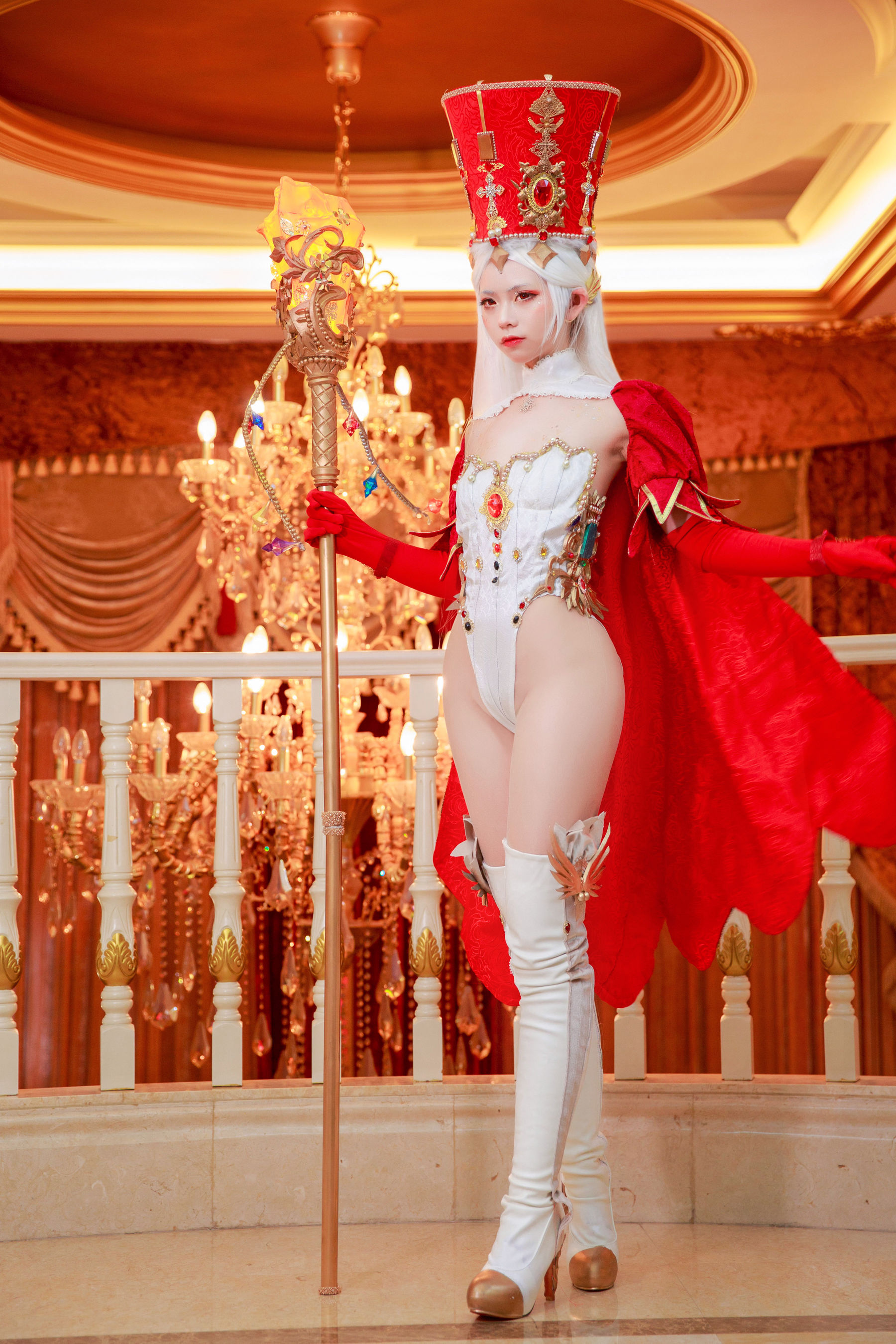 动漫博主G44不会受伤 – 教皇 [20P] - 秀人网免费无水印在线套图写真