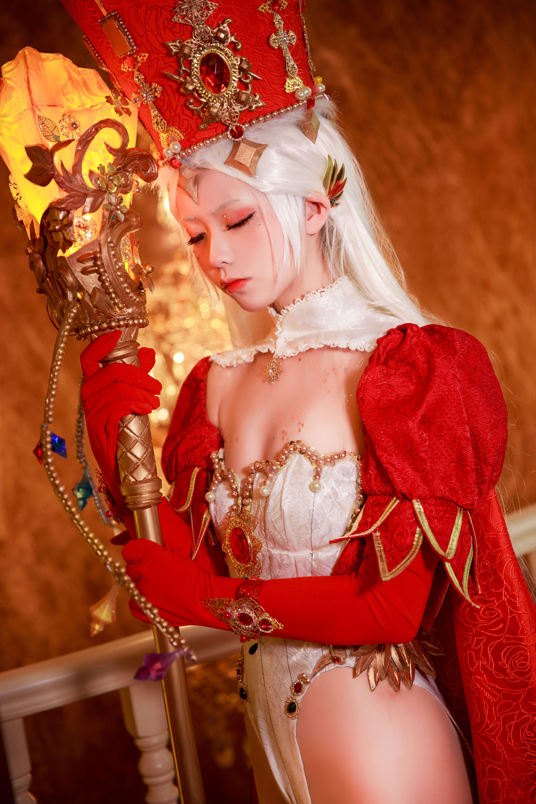 动漫博主G44不会受伤 – 教皇 [20P] - 秀人网免费无水印在线套图写真