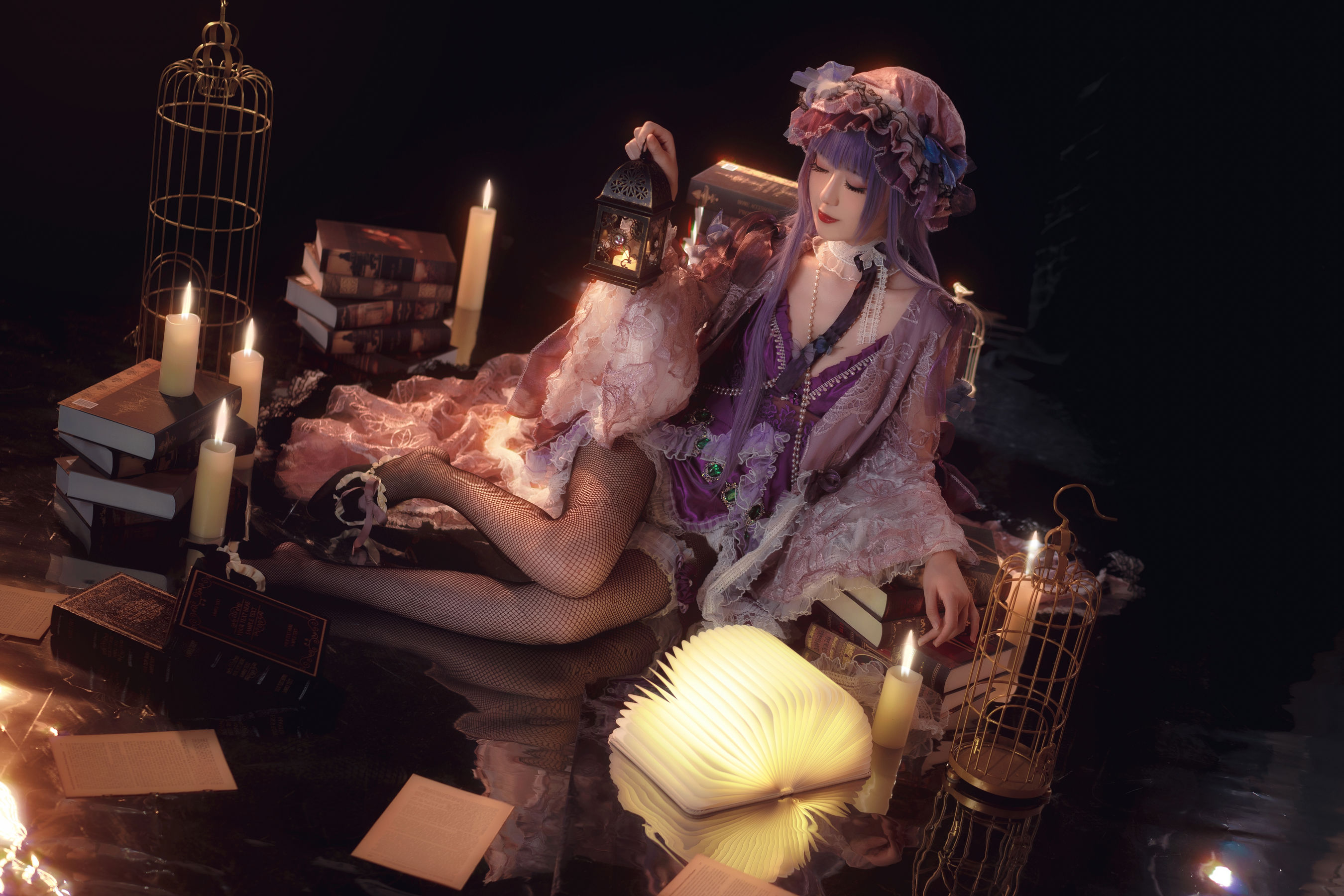 小姐姐弥音音ww – 帕秋莉 [40P] - 秀人网免费无水印在线套图写真