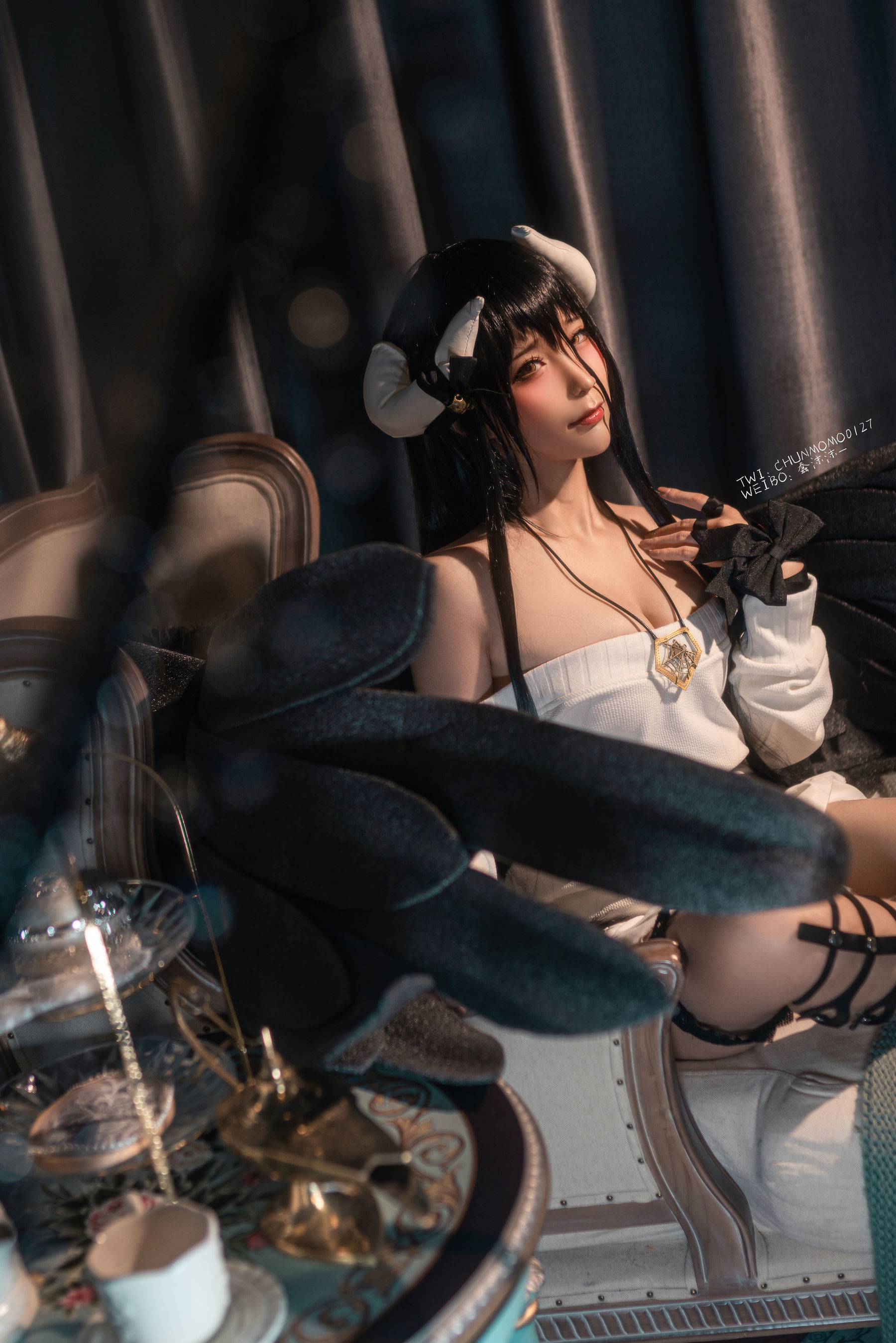 动漫博主蠢沫沫 – 雅儿贝德毛衣 [40P] - 秀人网免费无水印在线套图写真