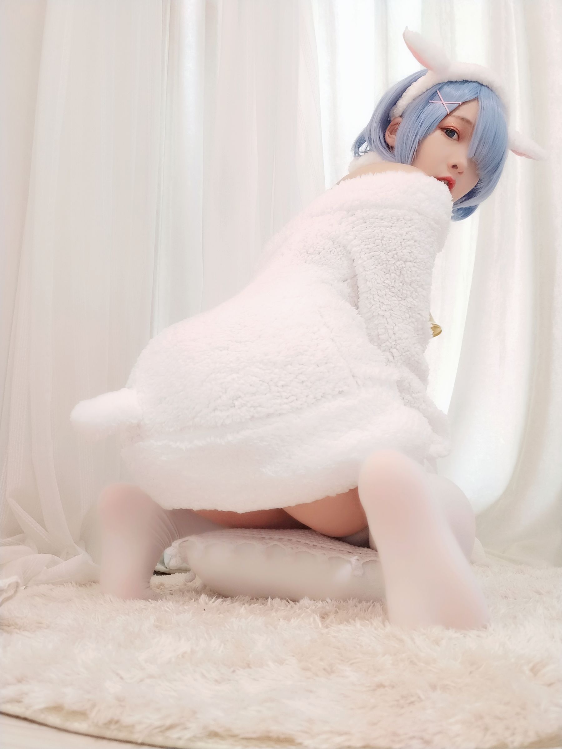 二次元美女古川kagura – 蕾姆2 [32P] - 秀人网免费无水印在线套图写真