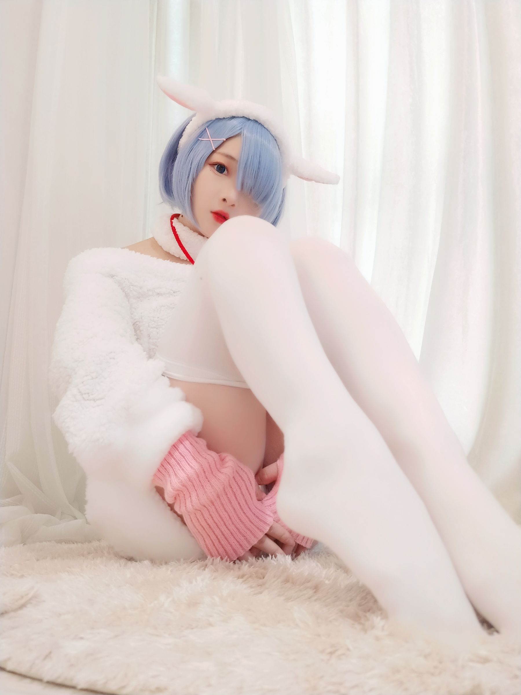 二次元美女古川kagura – 蕾姆2 [32P] - 秀人网免费无水印在线套图写真