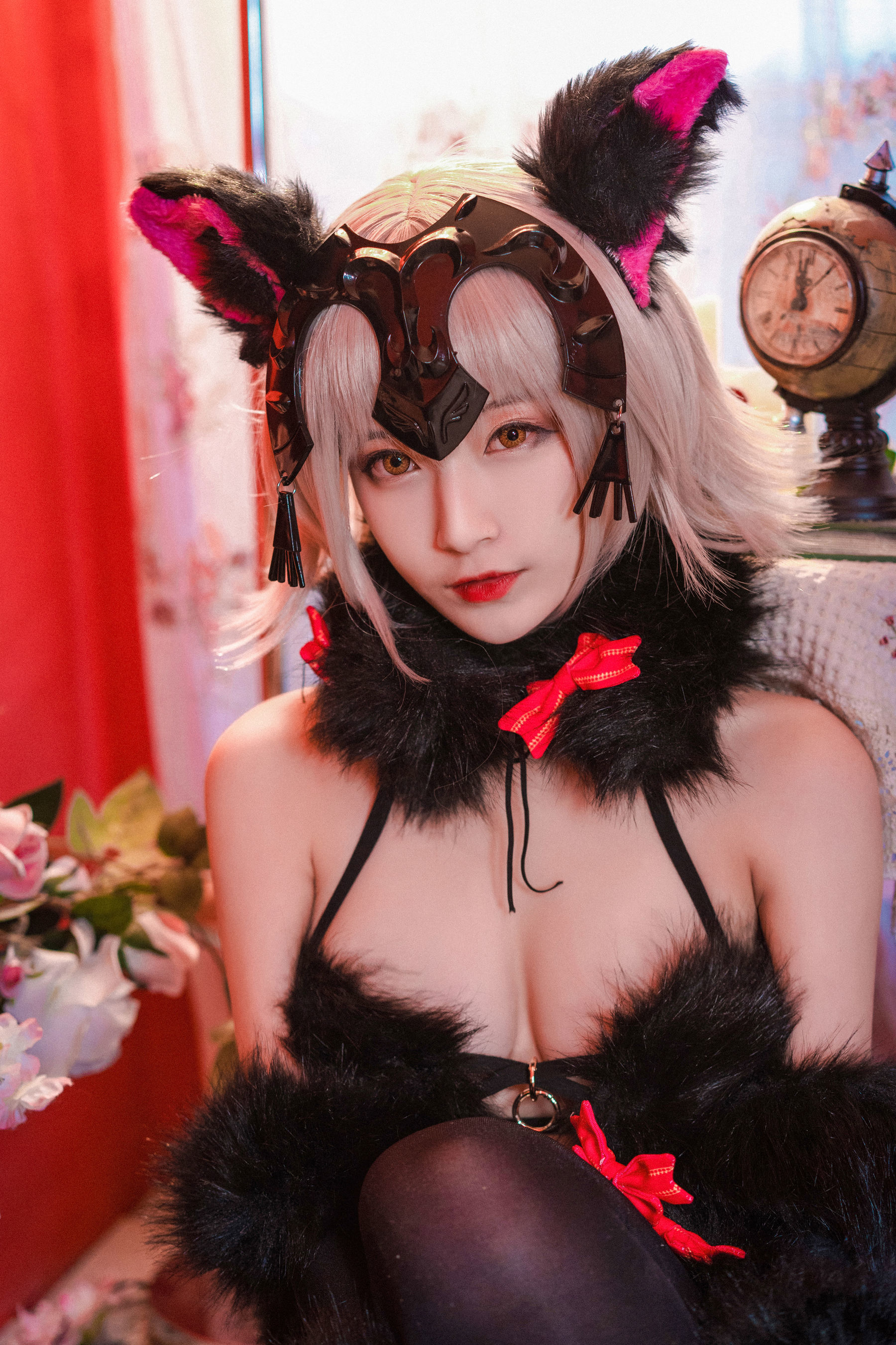 动漫博主铁板烧鬼舞w 花魁2 [29P] - 秀人网免费无水印在线套图写真