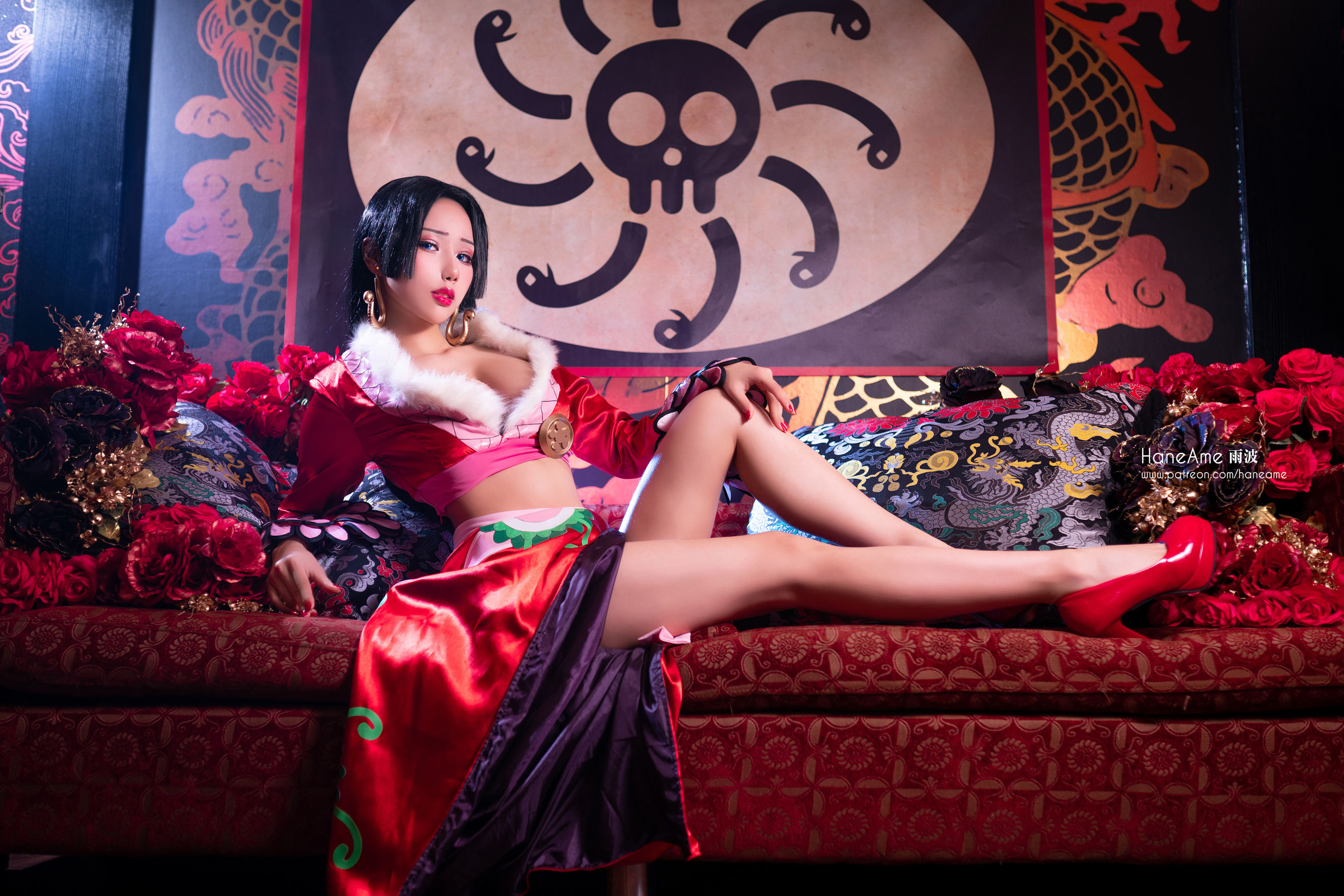 Hane Ame 雨波写真 – 蛇姬 [20P] - 秀人网免费无水印在线套图写真