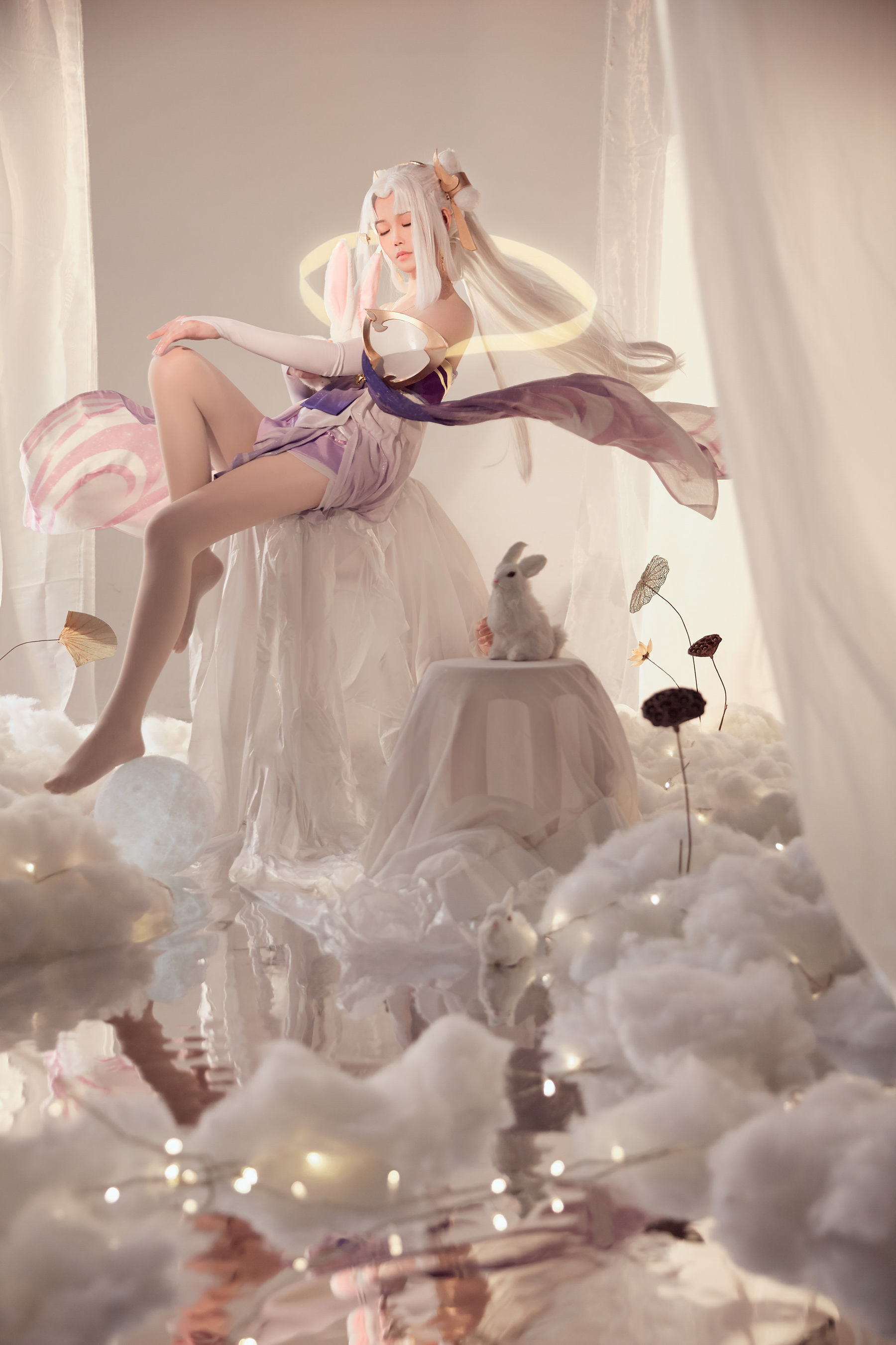 人气coser戚顾儿MIKI 王者荣耀 嫦娥 [22P] - 秀人网免费无水印在线套图写真