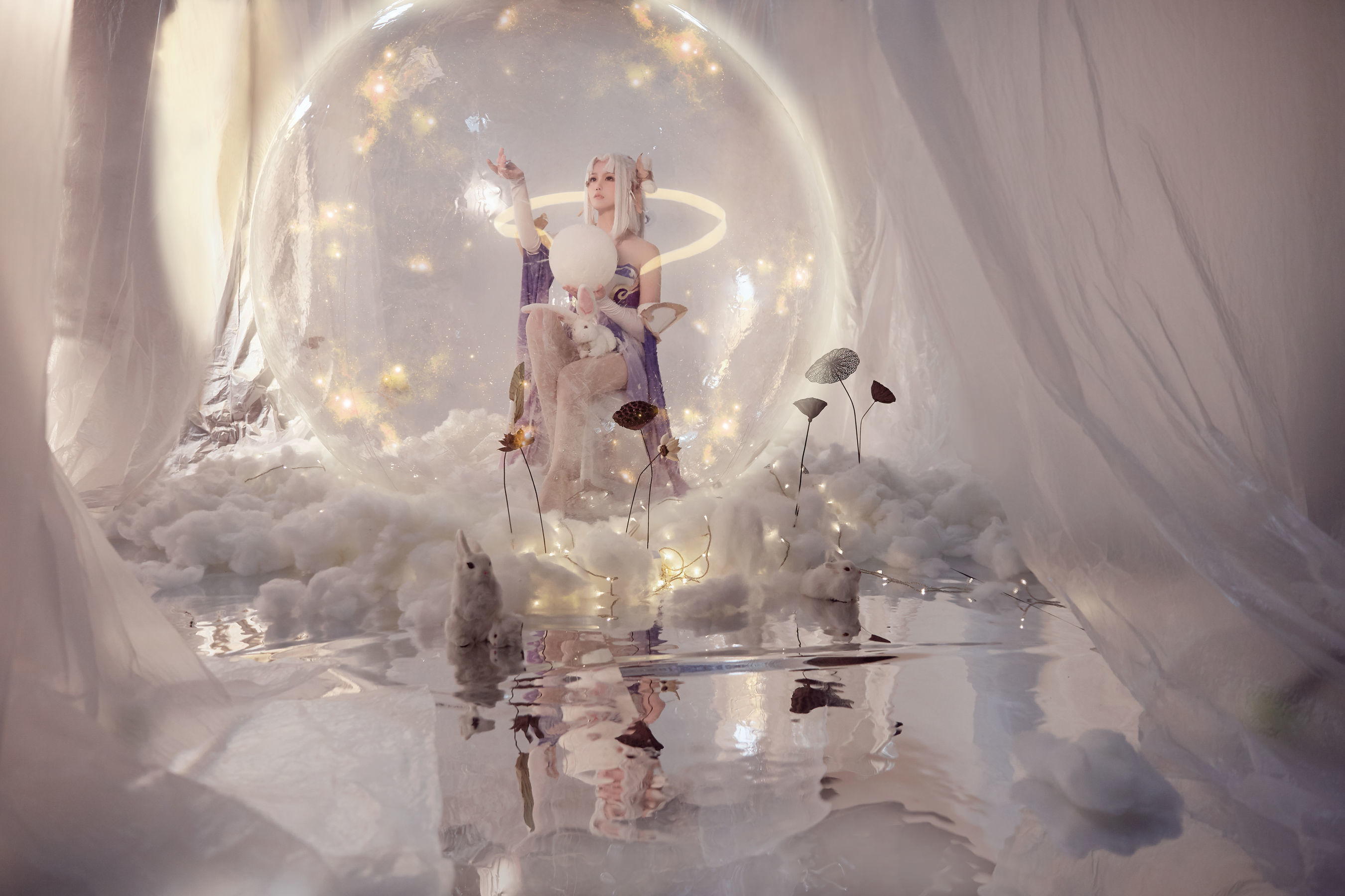 人气coser戚顾儿MIKI 王者荣耀 嫦娥 [22P] - 秀人网免费无水印在线套图写真