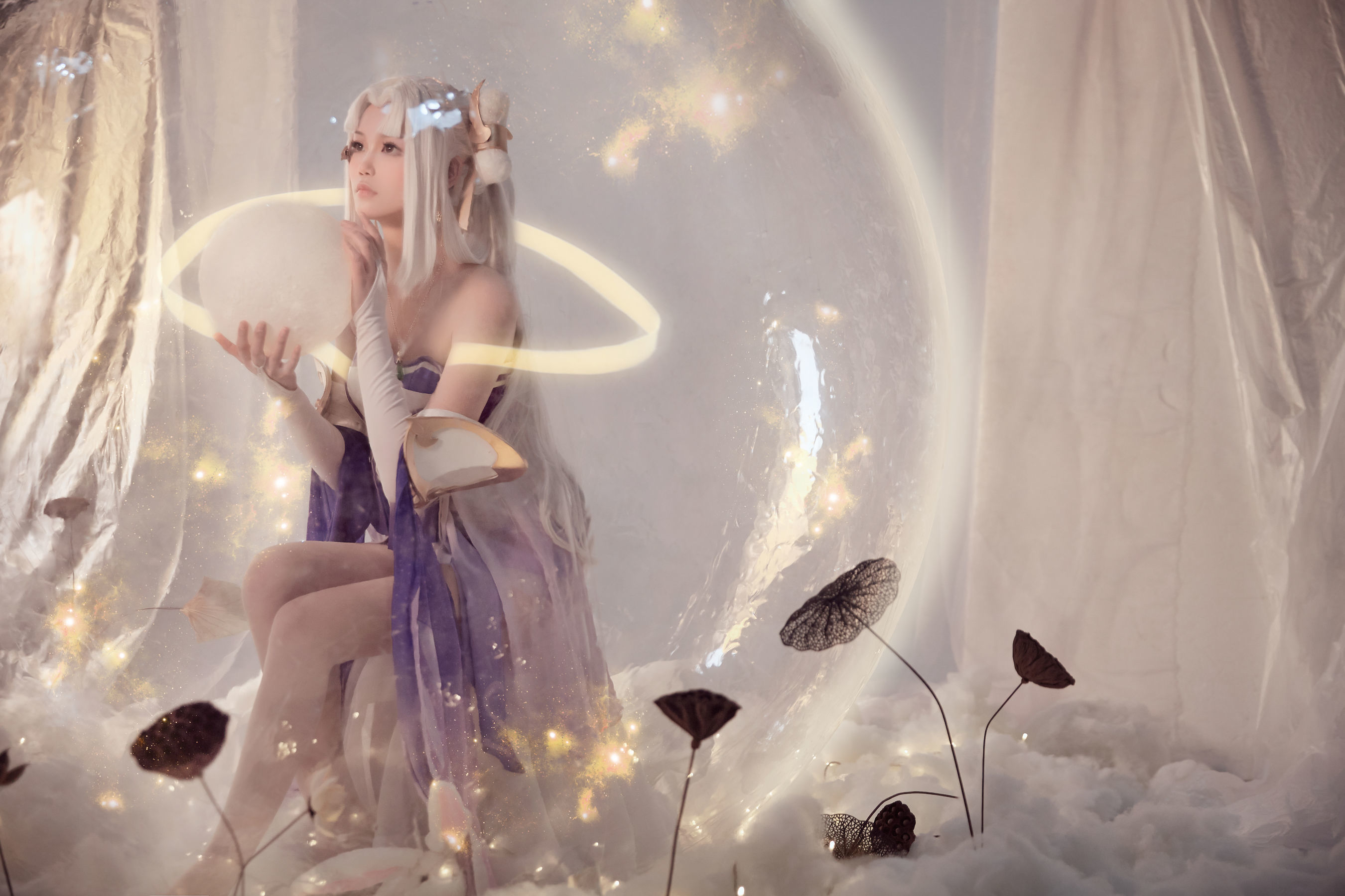 人气coser戚顾儿MIKI 王者荣耀 嫦娥 [22P] - 秀人网免费无水印在线套图写真