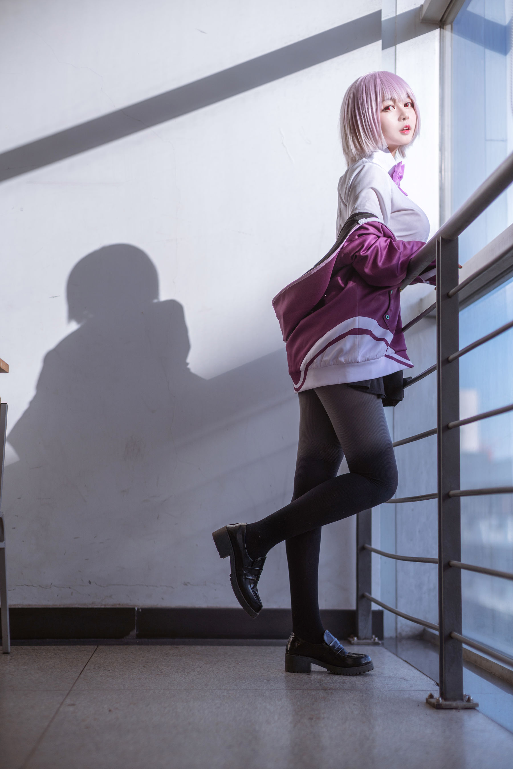 大眼萌妹黑猫猫OvO – 新条茜 [9P] - 秀人网免费无水印在线套图写真