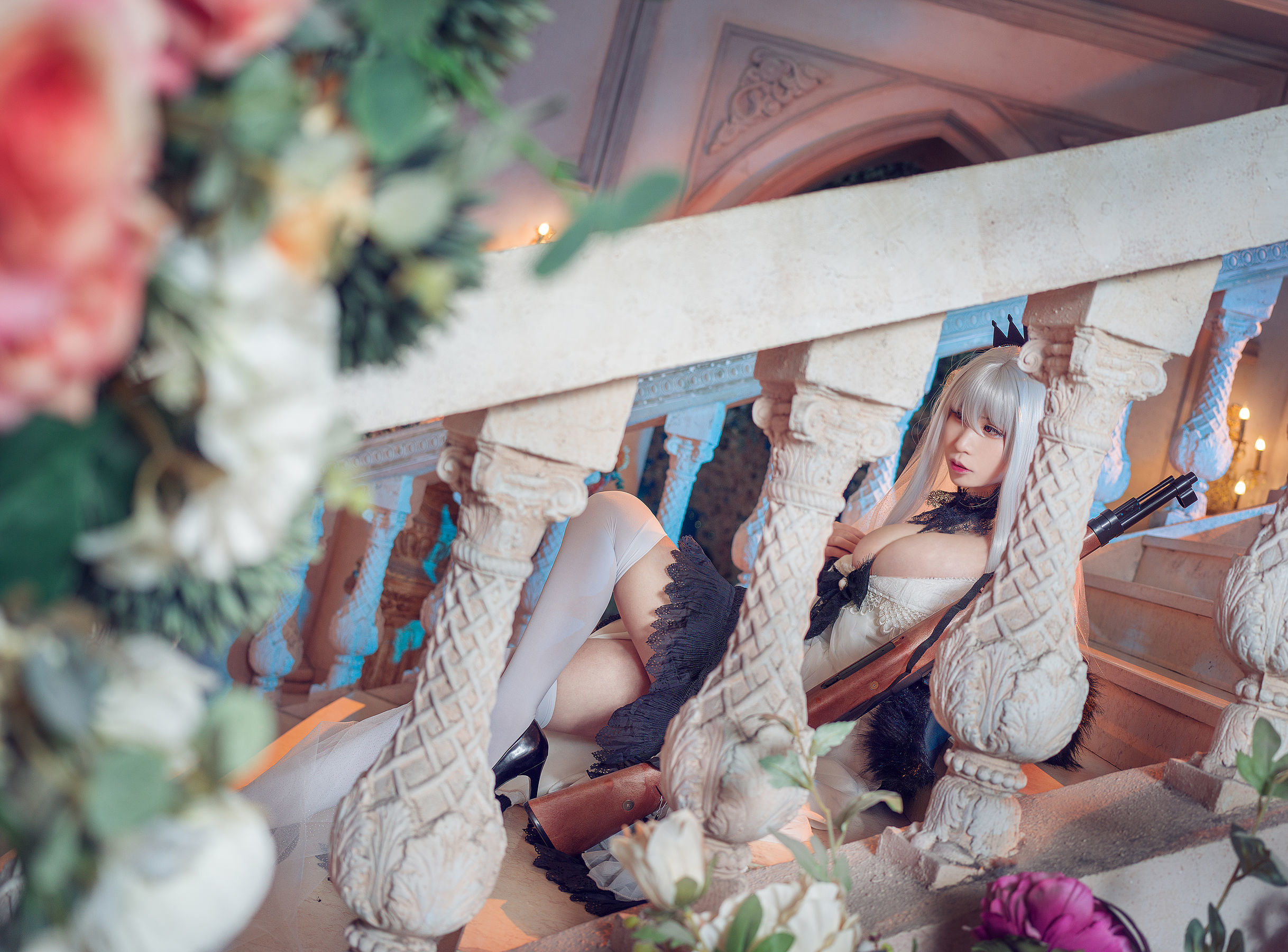 动漫博主爱老师_PhD 少女前线 Kar98k [17P] - 秀人网免费无水印在线套图写真