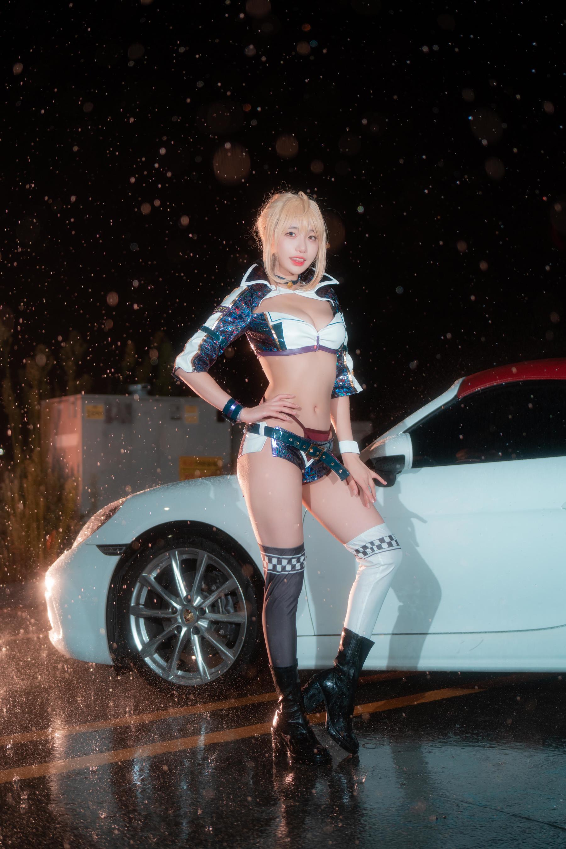 [CreamSoda] Sooflower – Artoria Alter Cosplay [57P] - 秀人网免费无水印在线套图写真