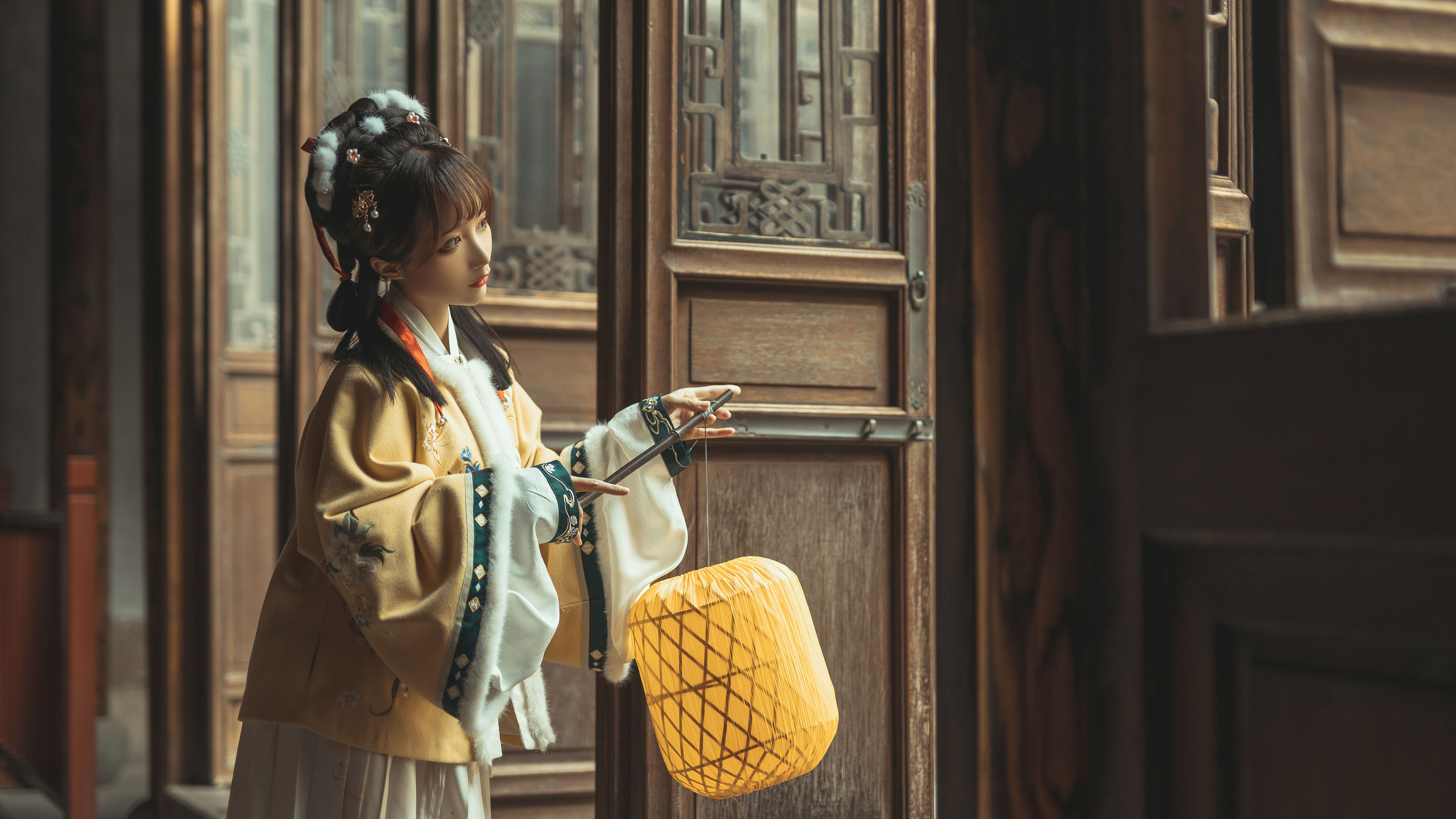 动漫博主蠢沫沫 – 汉服私影 [9P] - 秀人网免费无水印在线套图写真