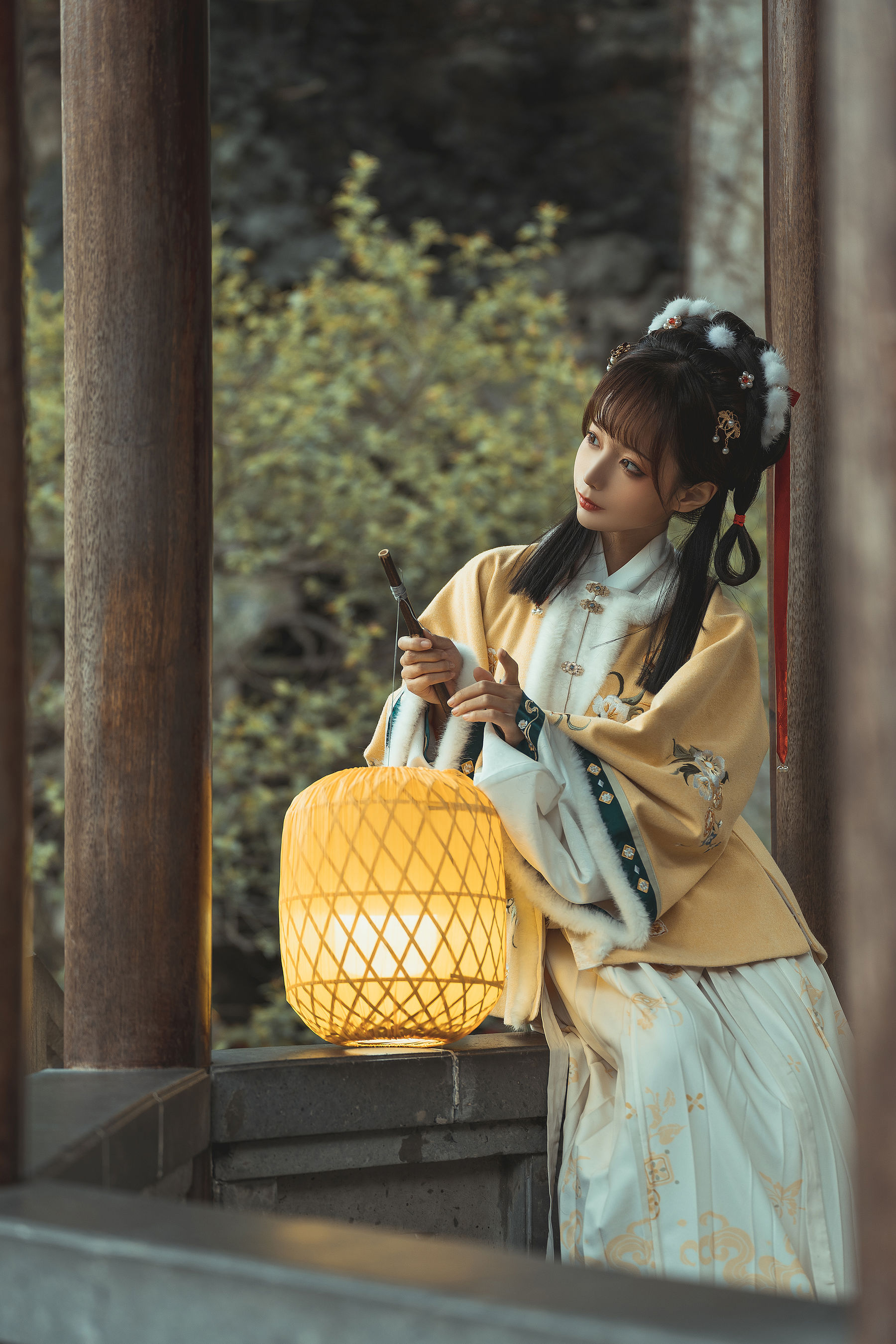 动漫博主蠢沫沫 – 汉服私影 [9P] - 秀人网免费无水印在线套图写真