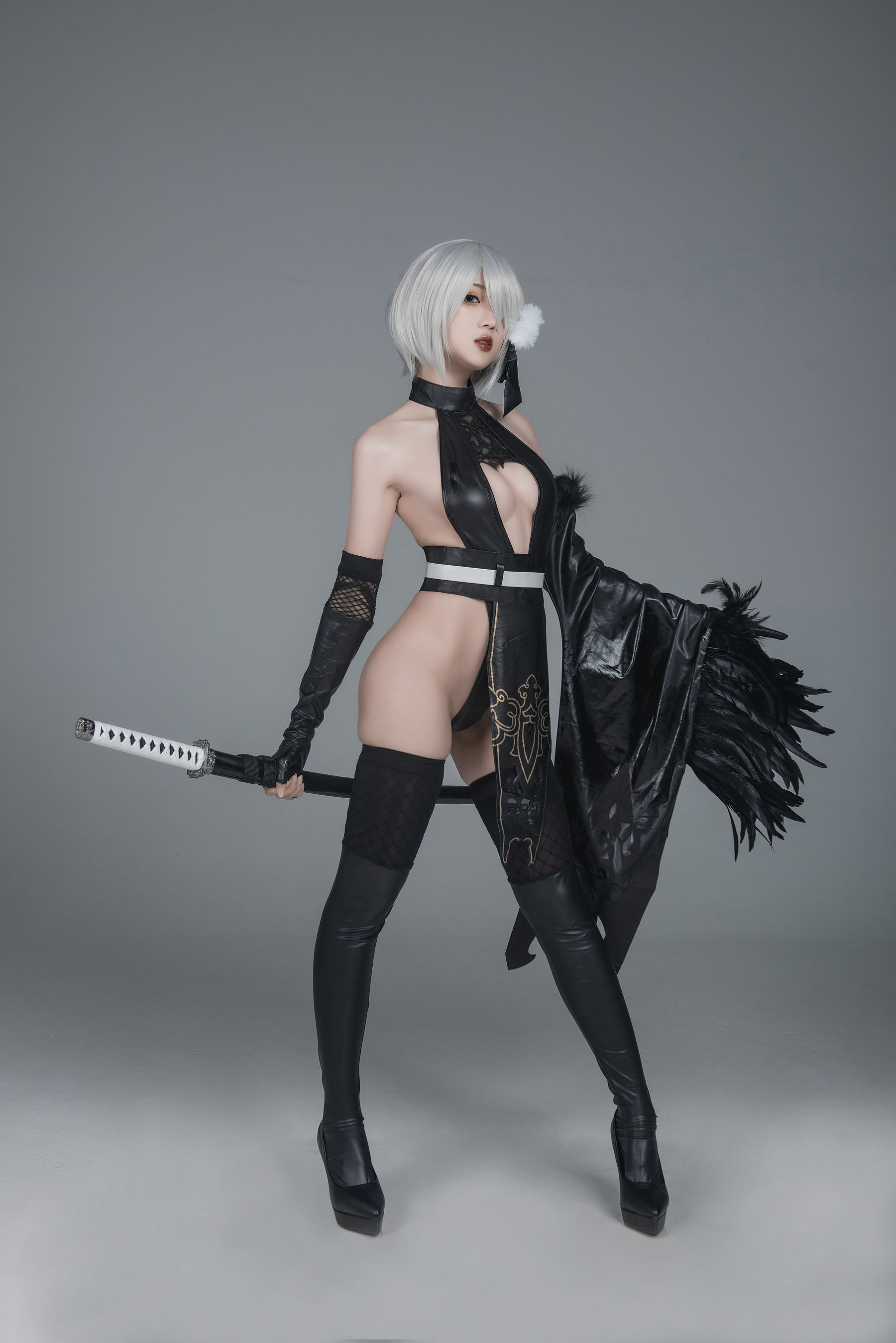 瓦斯塔亚小龙虾 – 2号B型 忍者 [42P] - 秀人网免费无水印在线套图写真