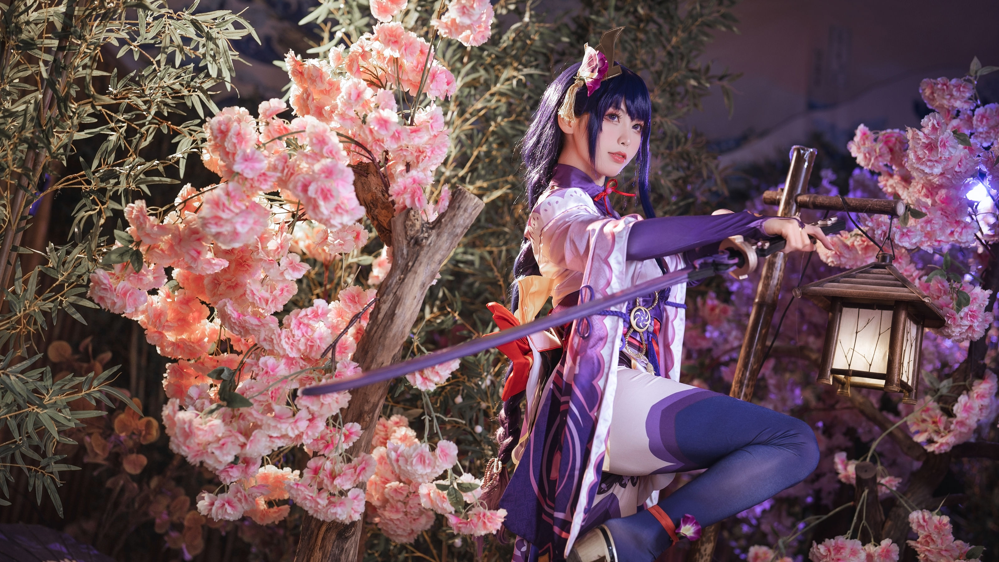 樱岛嗷一 – 雷电将军 [25P] - 秀人网免费无水印在线套图写真