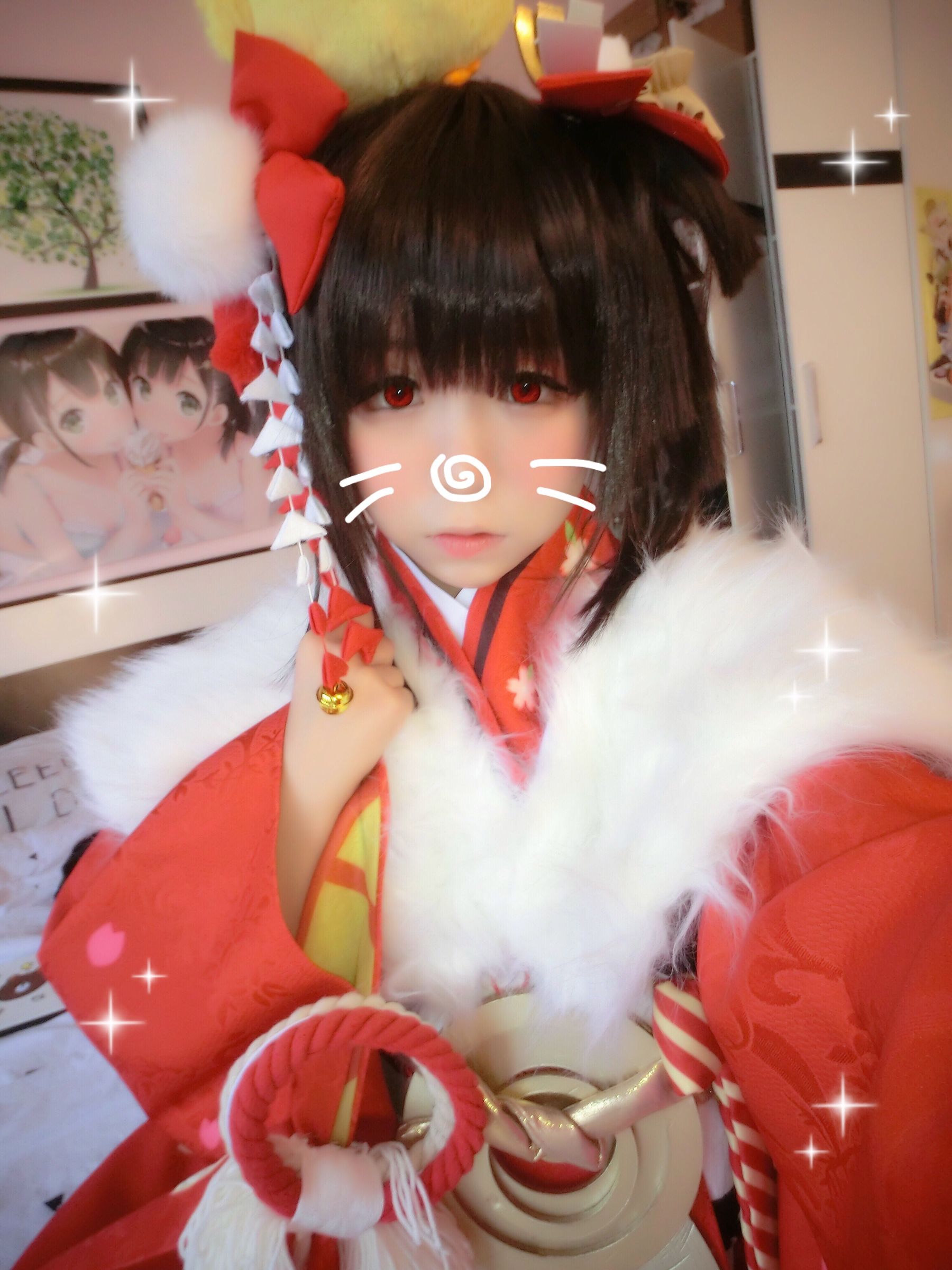 萌妹子Coser摇摇乐yoyo 魔法少女 [82P] - 秀人网免费无水印在线套图写真