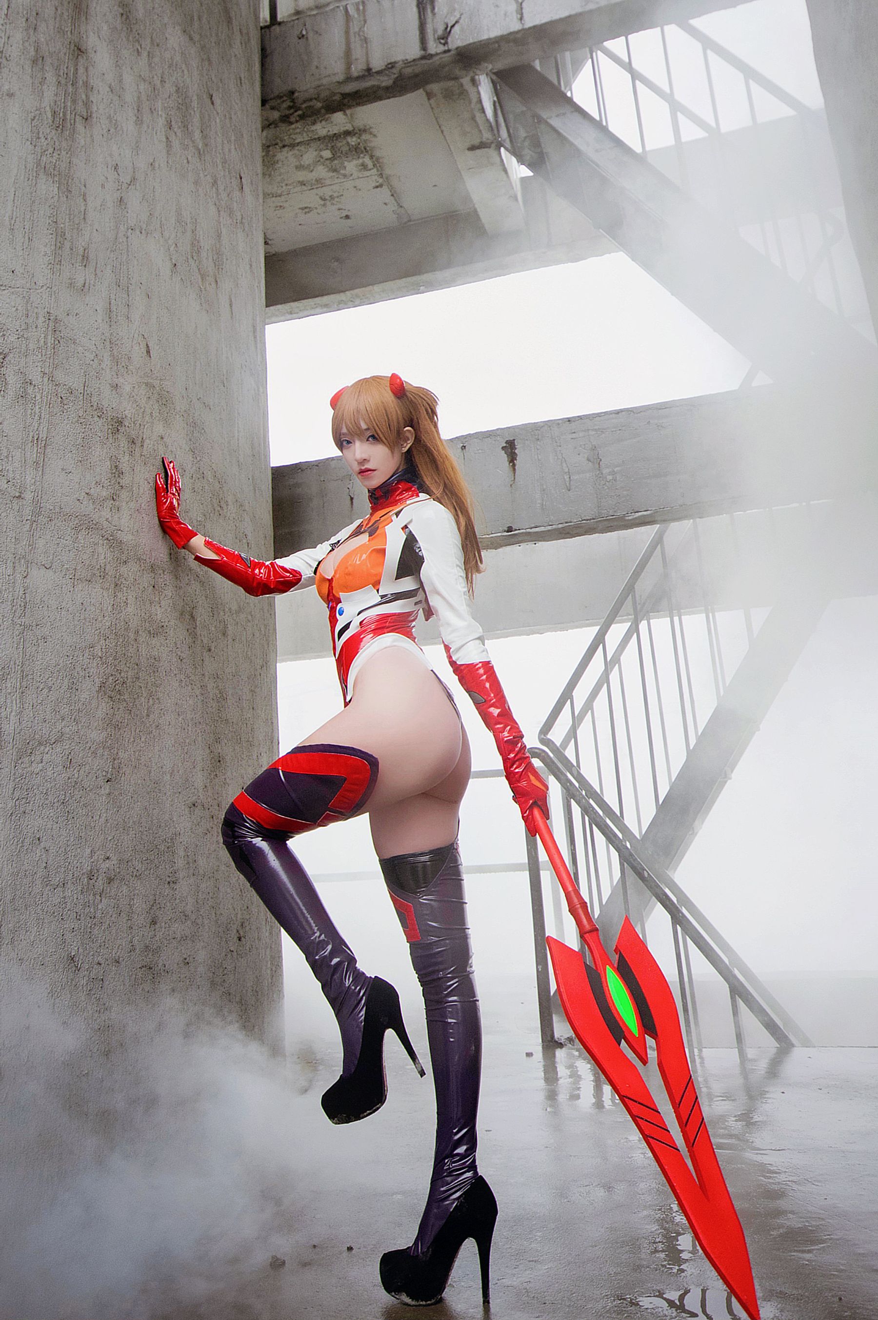 Coser__KETTOE – asuka battle suit [18P] - 秀人网免费无水印在线套图写真