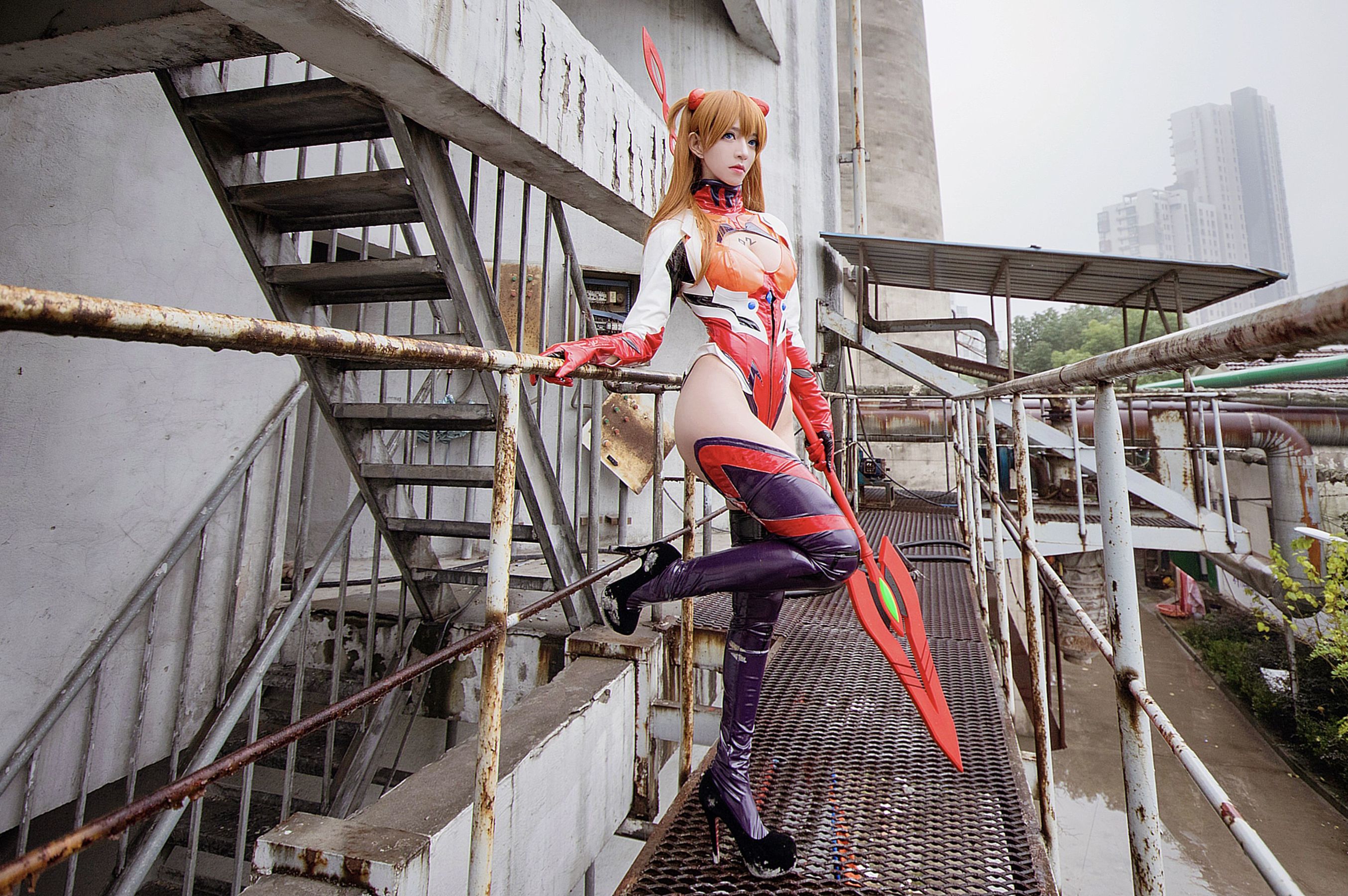 Coser__KETTOE – asuka battle suit [18P] - 秀人网免费无水印在线套图写真