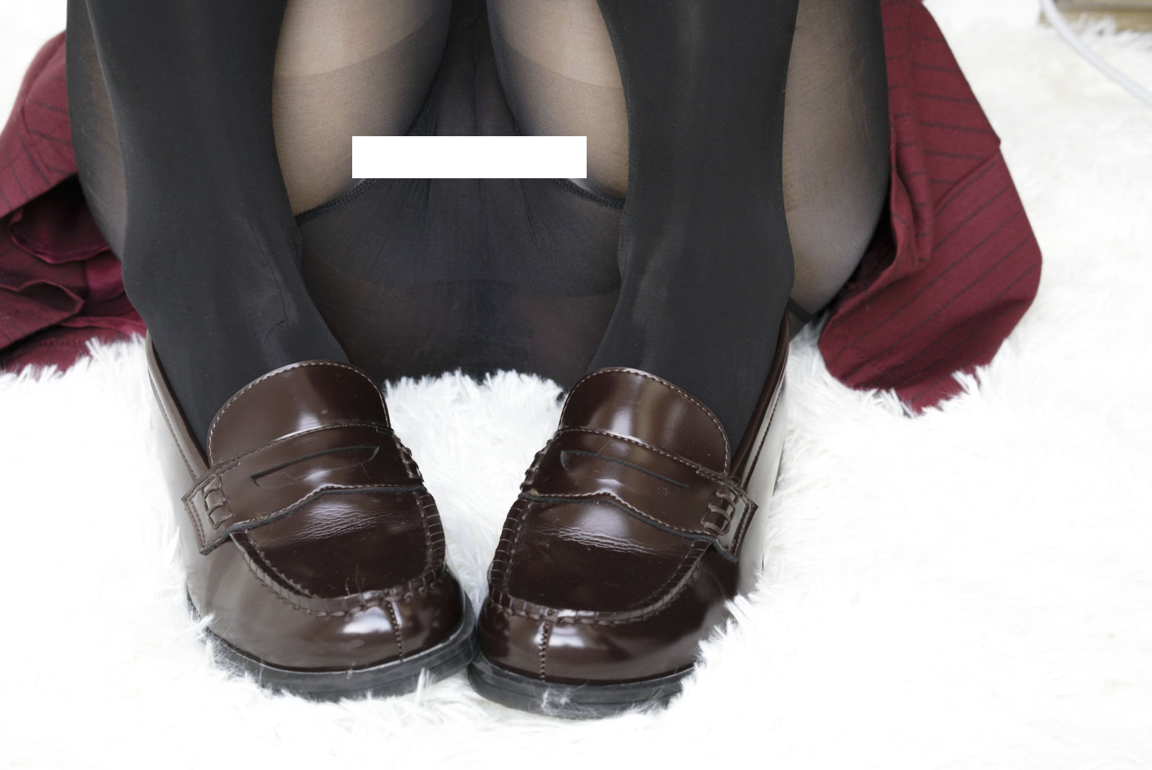 萌妹子眼酱大魔王w – 优等生连袜 [16P] - 秀人网免费无水印在线套图写真