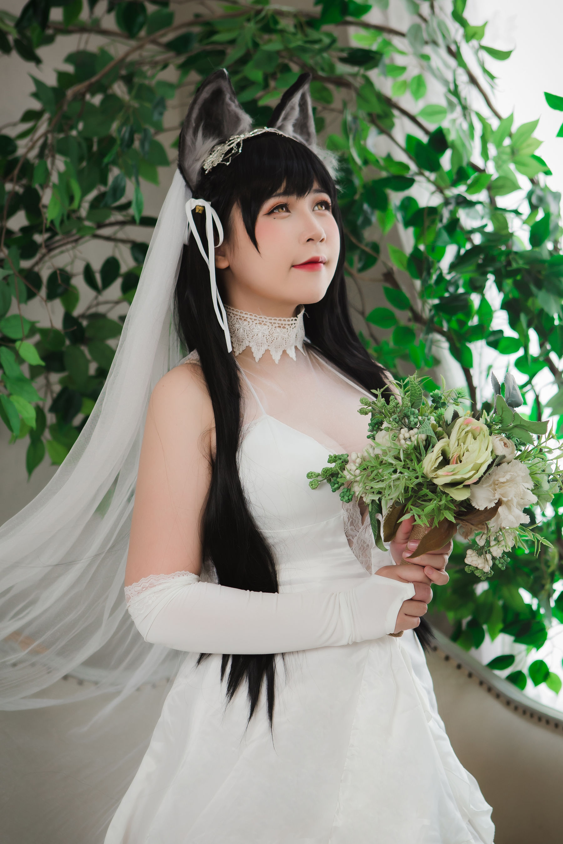 Uy Uy – Atago Wedding [32P] - 秀人网免费无水印在线套图写真