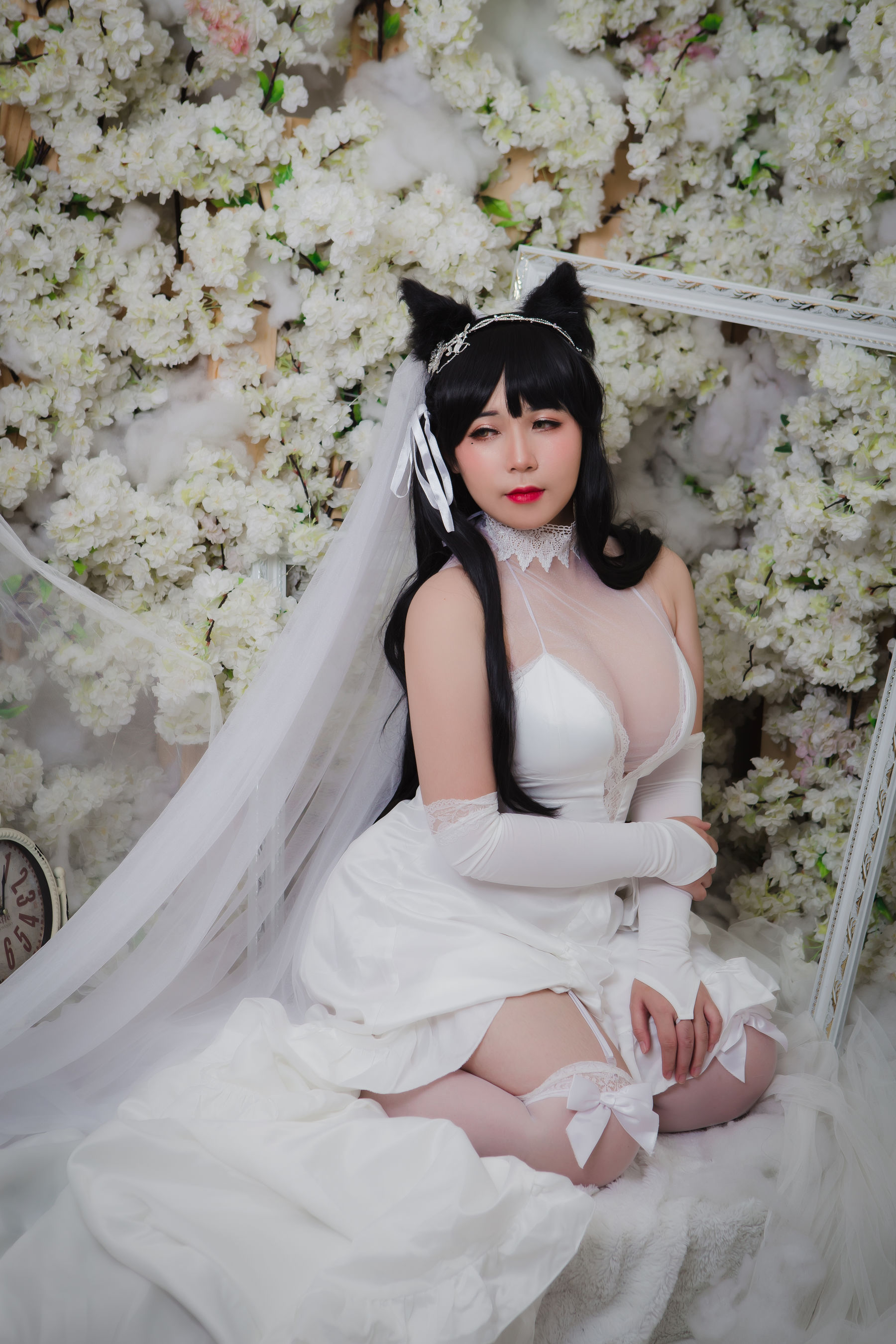 Uy Uy – Atago Wedding [32P] - 秀人网免费无水印在线套图写真