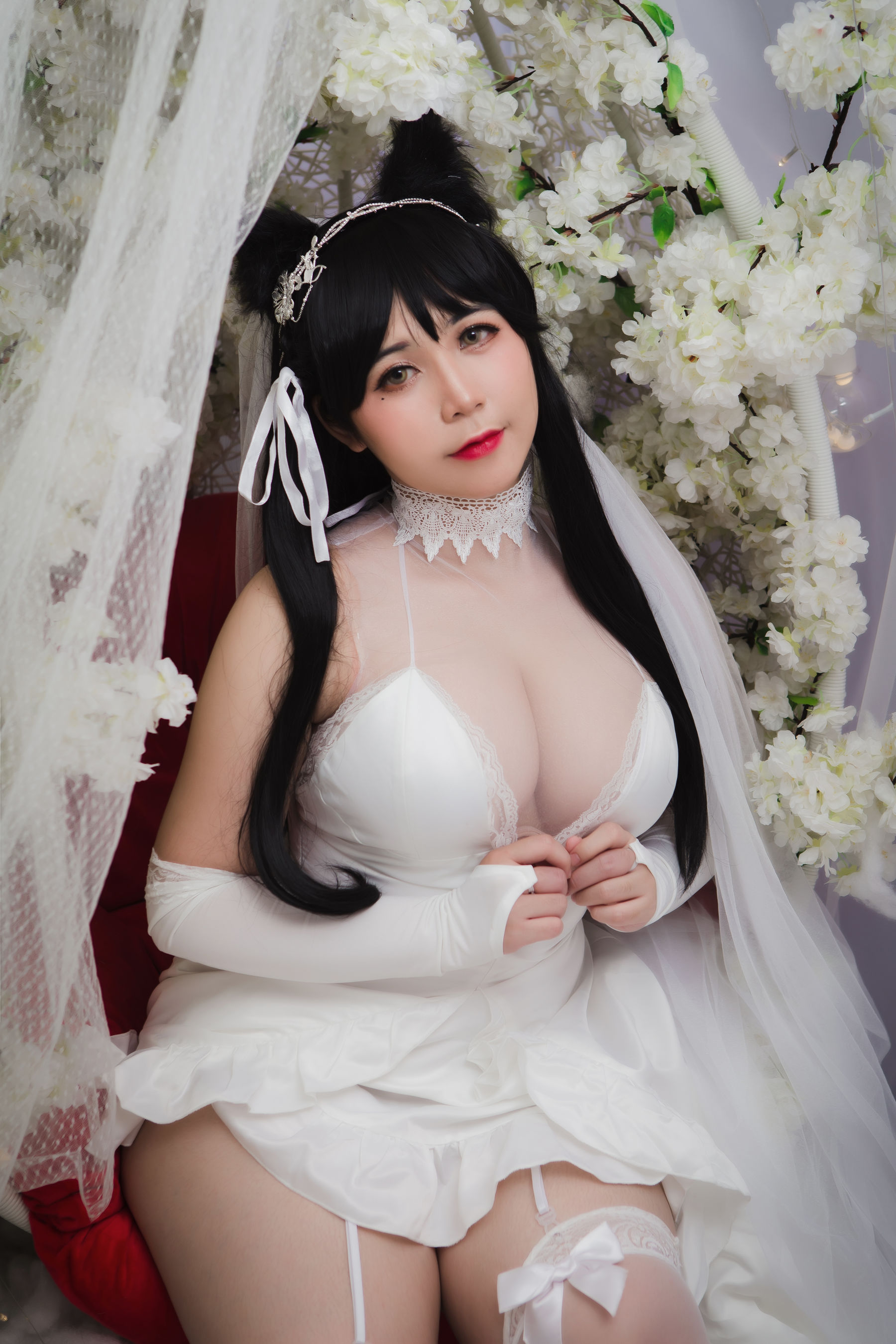Uy Uy – Atago Wedding [32P] - 秀人网免费无水印在线套图写真