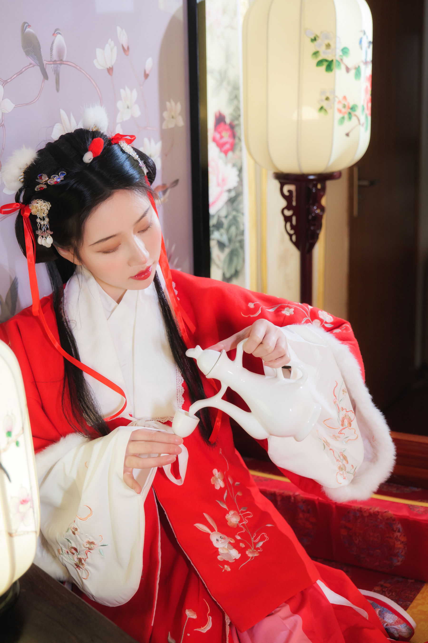 Nnian – 点绛唇 [22P] - 秀人网免费无水印在线套图写真