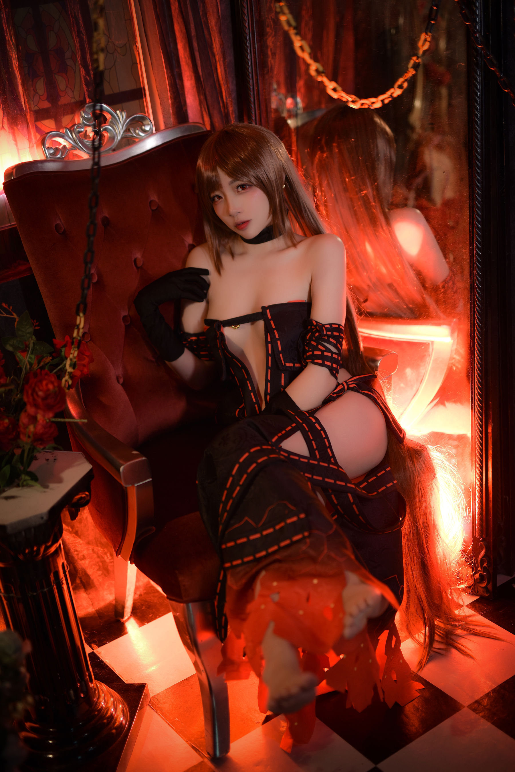 人气Coser二佐Nisa Fate虞美人 [24P] - 秀人网免费无水印在线套图写真