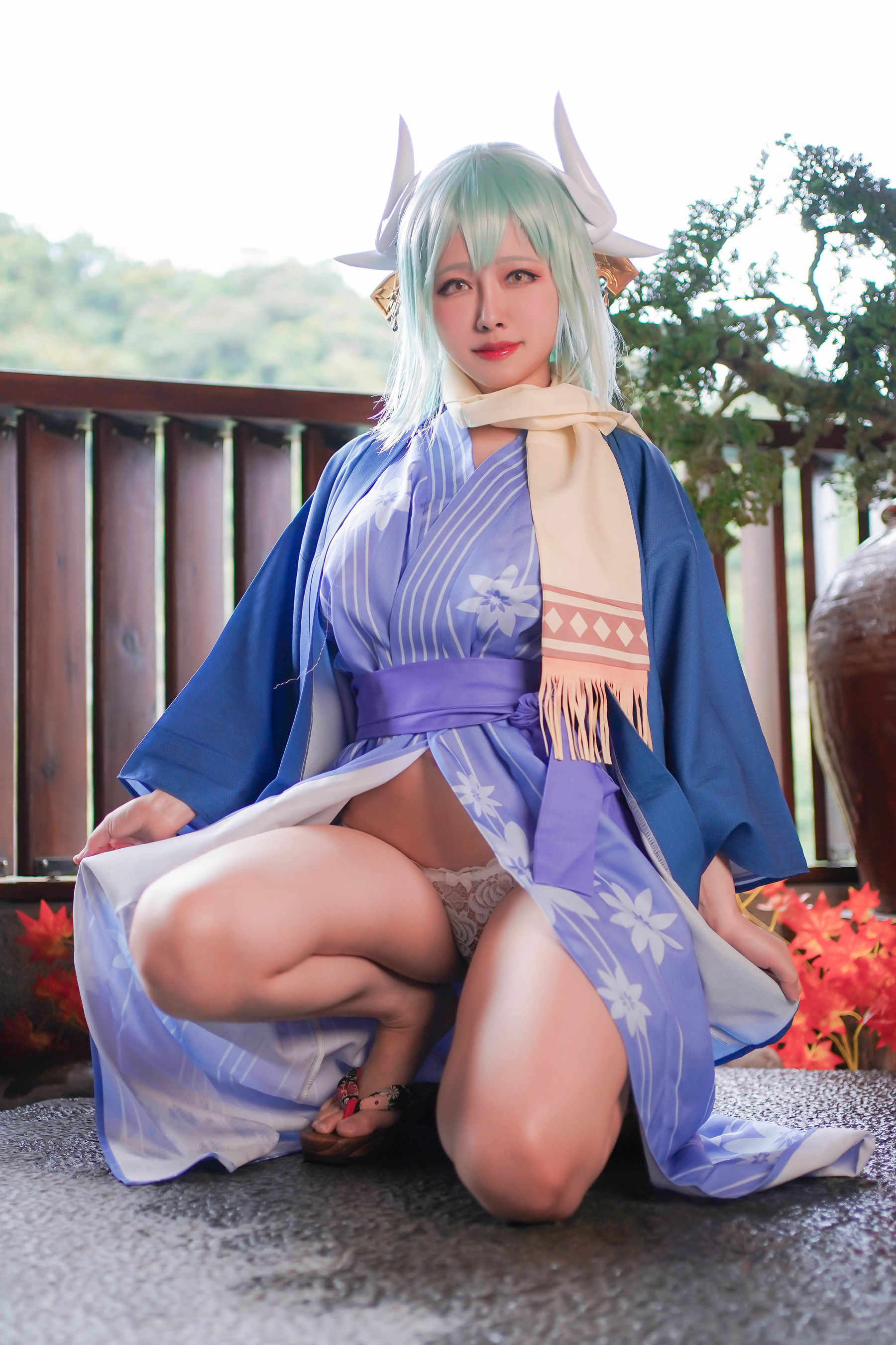 COS妹子Arty亞緹 – Kiyohime [61P] - 秀人网免费无水印在线套图写真